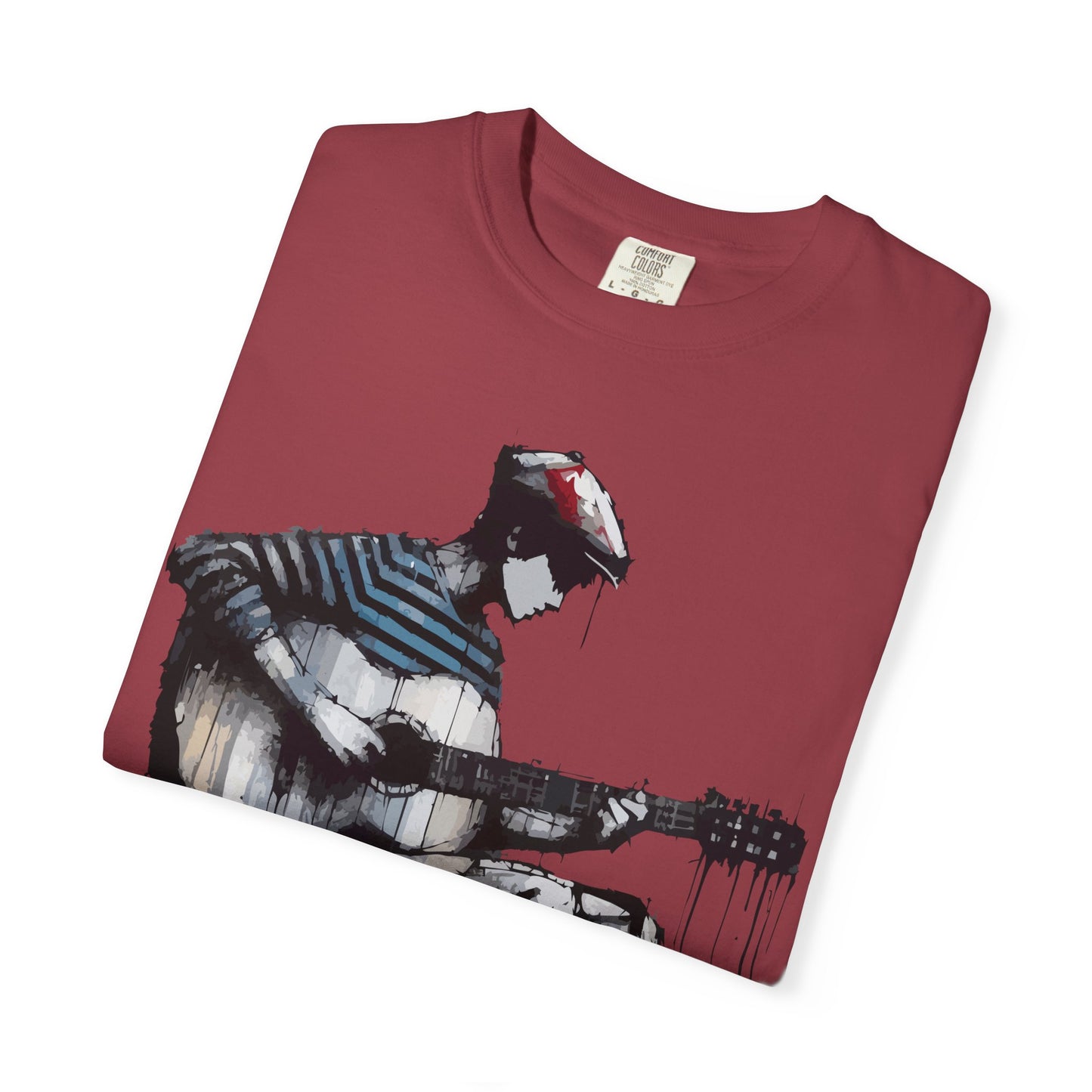 Artistic Guitarist Unisex T-shirt, Music Lover Gift, Bohemian Style Tee, Unisex Gift, Casual Wear