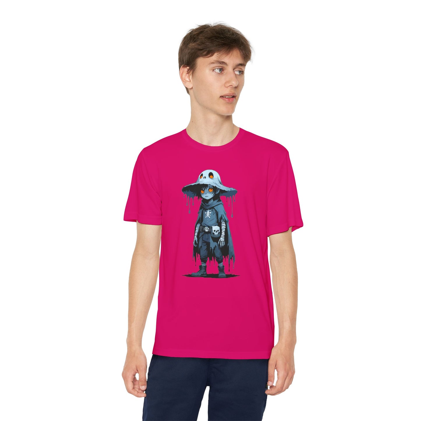 Youth Graphic Tee - Cool Cartoon Design, Perfect for Kids, Ideal for Birthdays, Casual Wear, Gifts, Summertime Fun
