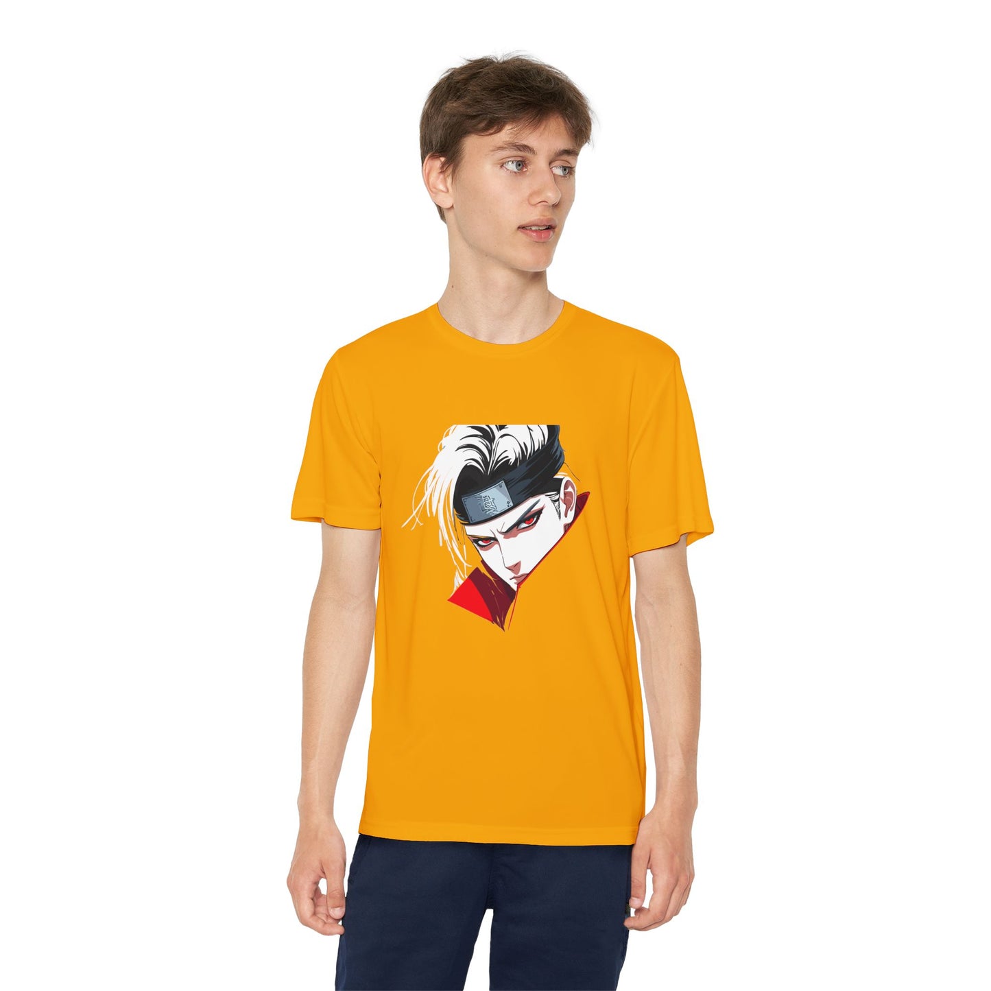 Youth Anime Fighter Tee, Cool Youth T-Shirt, Graphic Tee for Kids, Competition Shirt, Gift for Young Athletes