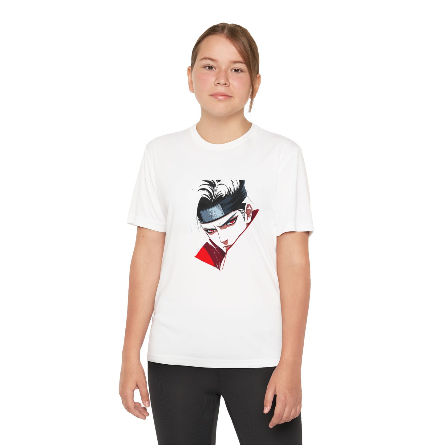 Youth Anime Fighter Tee, Cool Youth T-Shirt, Graphic Tee for Kids, Competition Shirt, Gift for Young Athletes