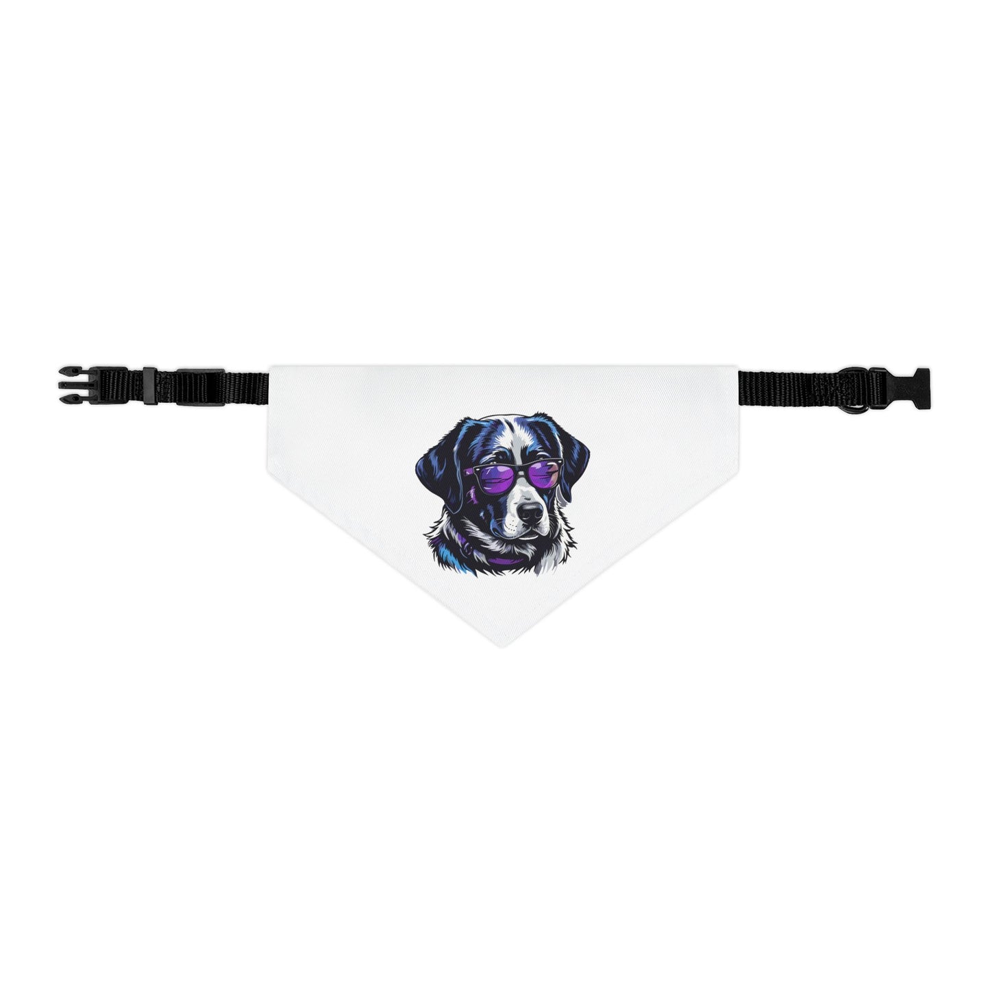 Cool Pet Bandana Collar for Stylish Dogs, Dog Accessories, Dog Fashion, Gifts for Pet Lovers, Dog Party Bandana, Sunglasses Dog Bandana