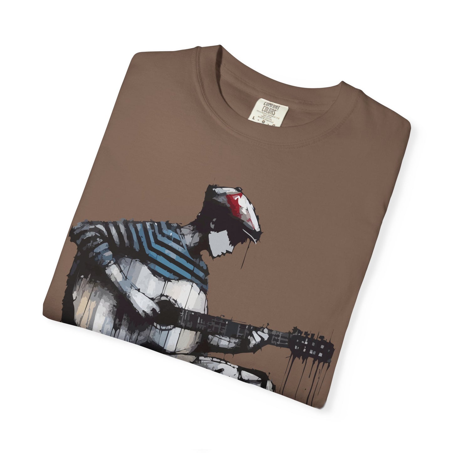 Artistic Guitarist Unisex T-shirt, Music Lover Gift, Bohemian Style Tee, Unisex Gift, Casual Wear