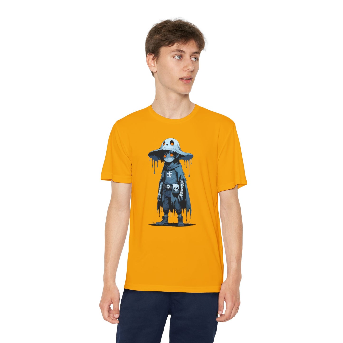 Youth Graphic Tee - Cool Cartoon Design, Perfect for Kids, Ideal for Birthdays, Casual Wear, Gifts, Summertime Fun