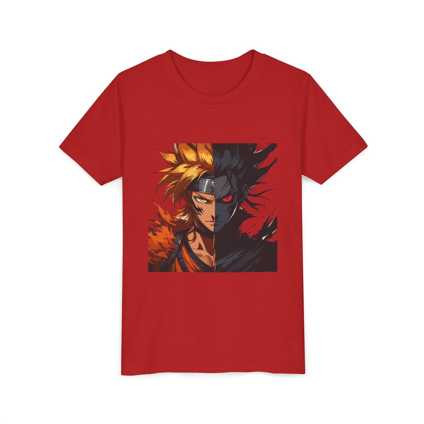 Youth Short Sleeve Anime Tee - Cool Graphic Tee, Gift for Kids, Stylish Summer Shirt, Trendy Youth Apparel, Anime Lovers T-Shirt