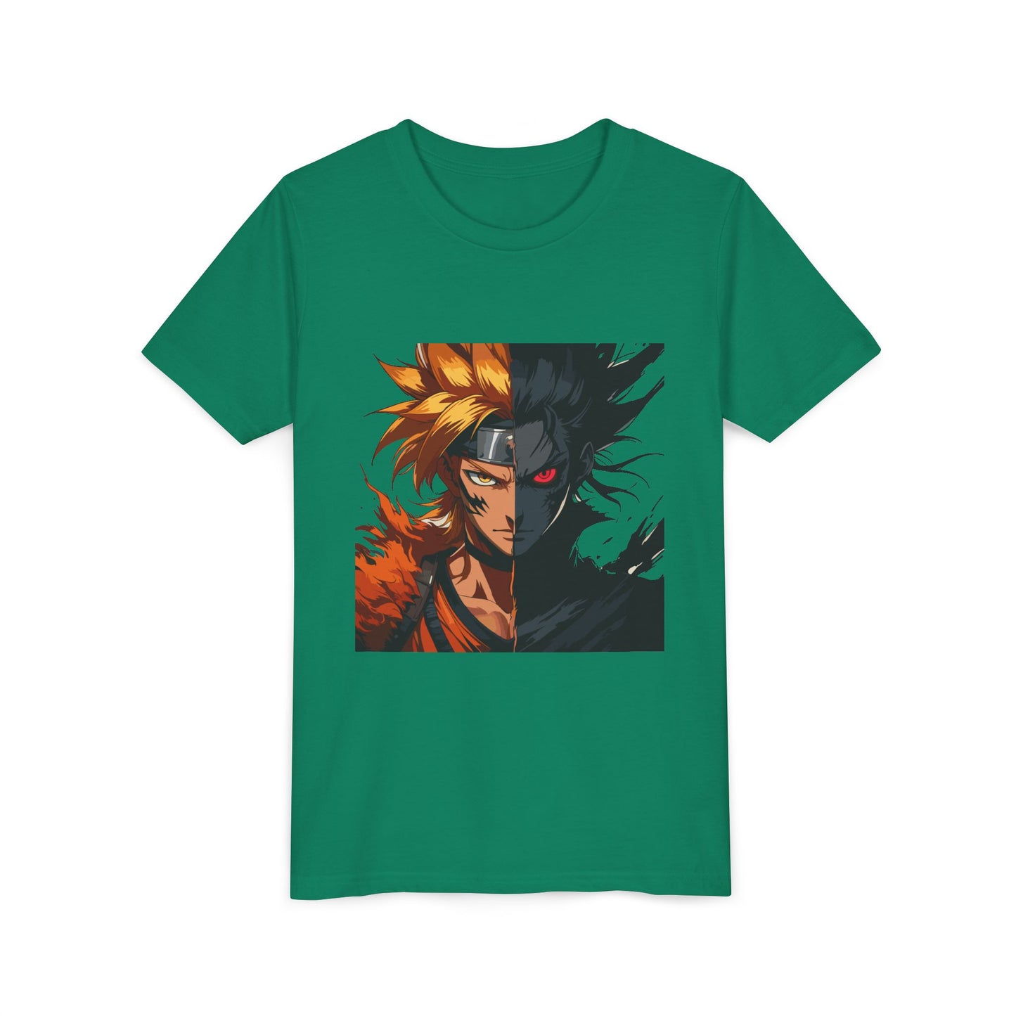 Youth Short Sleeve Anime Tee - Cool Graphic Tee, Gift for Kids, Stylish Summer Shirt, Trendy Youth Apparel, Anime Lovers T-Shirt