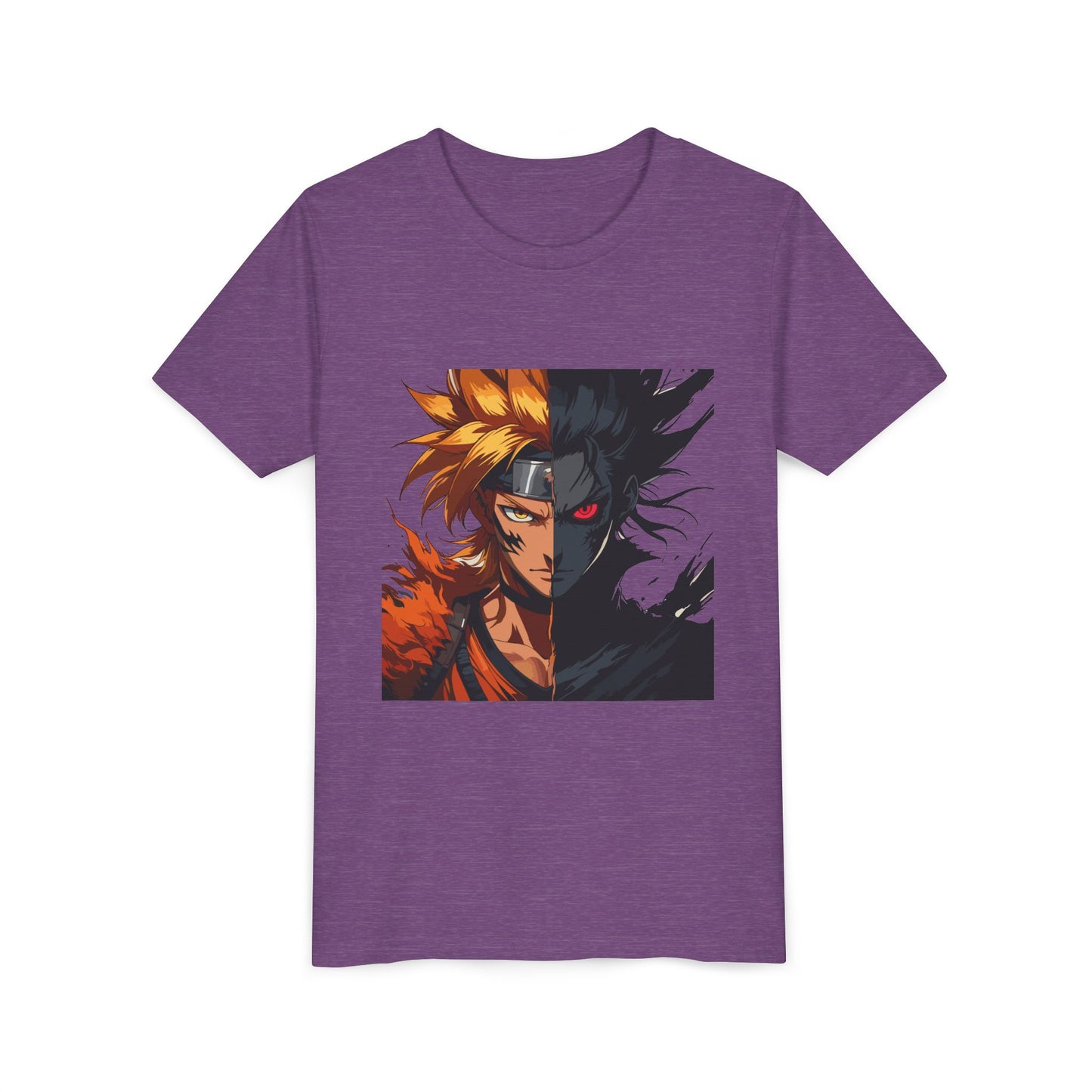 Youth Short Sleeve Anime Tee - Cool Graphic Tee, Gift for Kids, Stylish Summer Shirt, Trendy Youth Apparel, Anime Lovers T-Shirt
