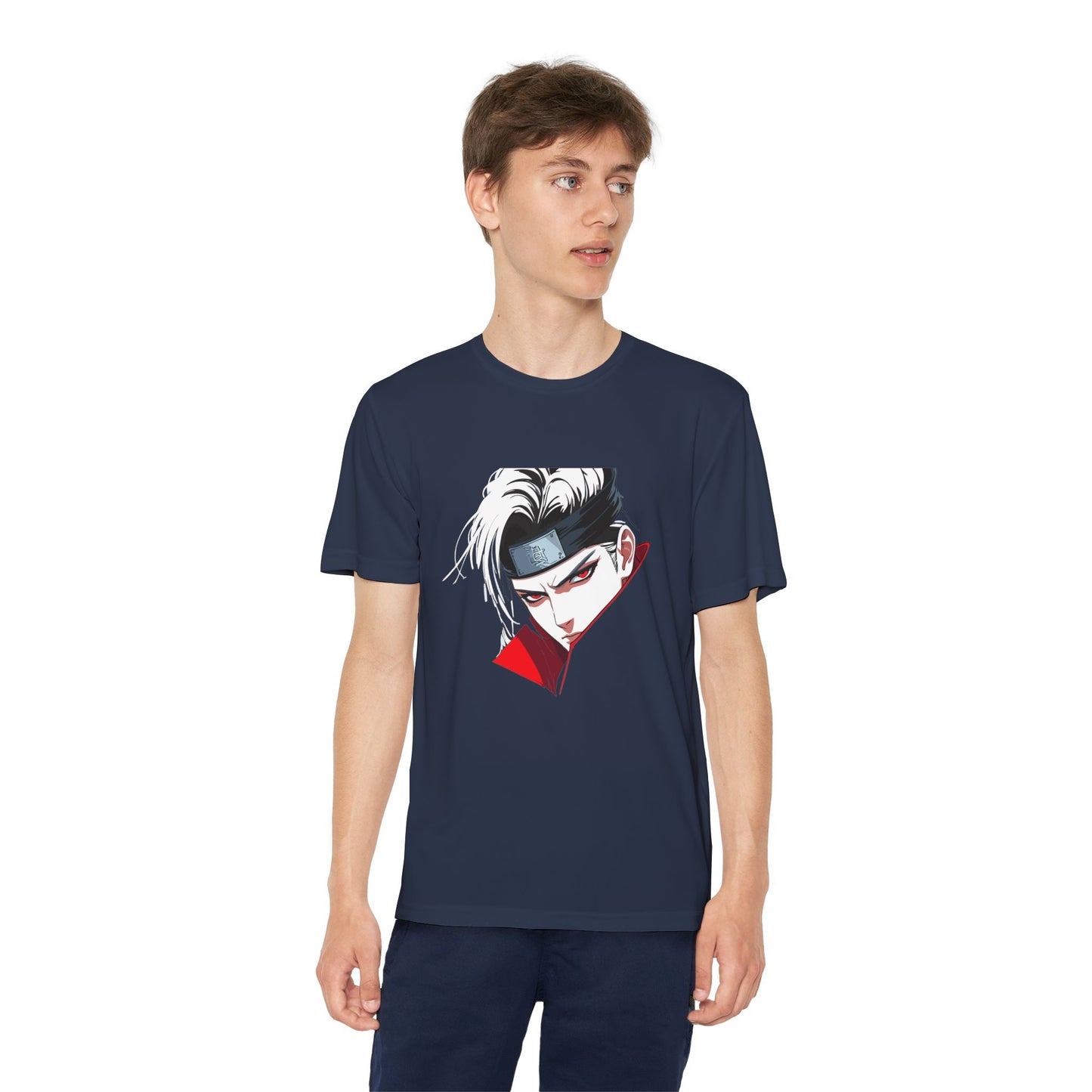 Youth Anime Fighter Tee, Cool Youth T-Shirt, Graphic Tee for Kids, Competition Shirt, Gift for Young Athletes