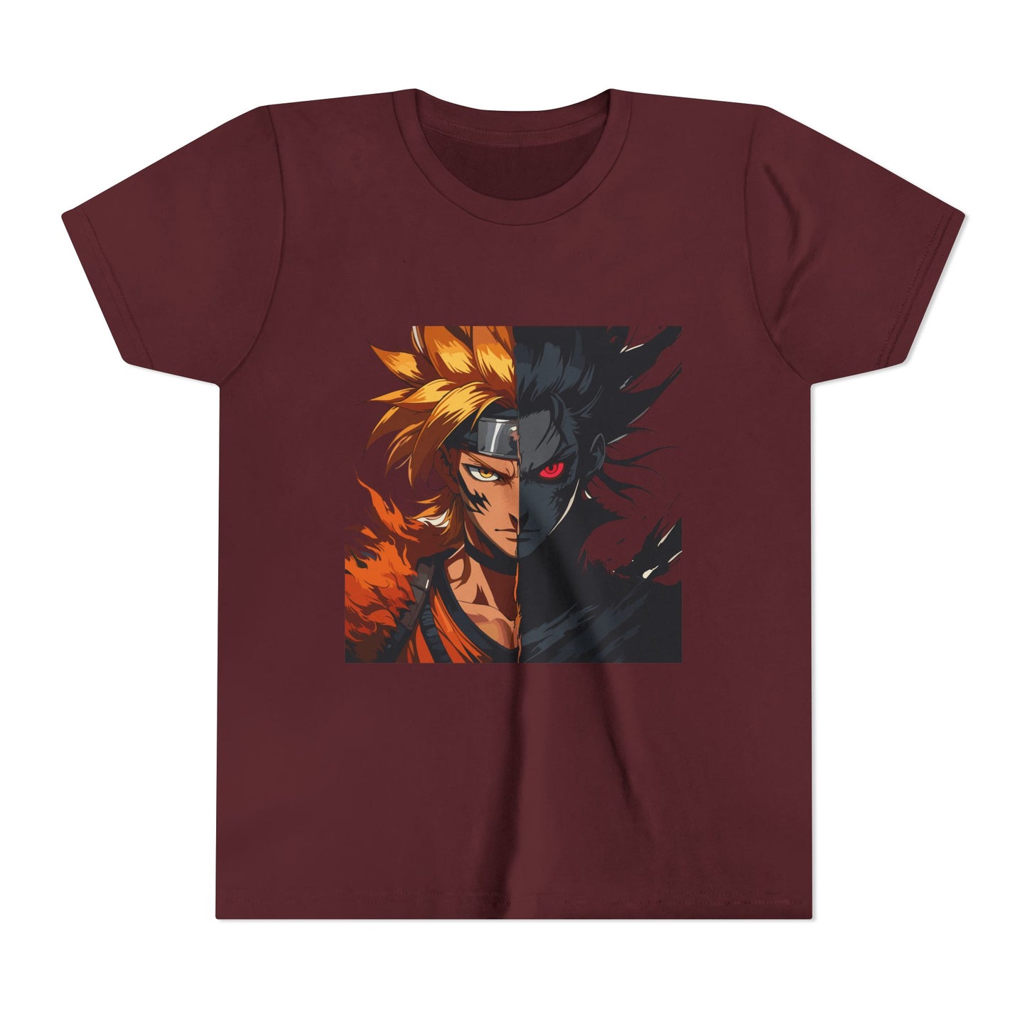Youth Short Sleeve Anime Tee - Cool Graphic Tee, Gift for Kids, Stylish Summer Shirt, Trendy Youth Apparel, Anime Lovers T-Shirt