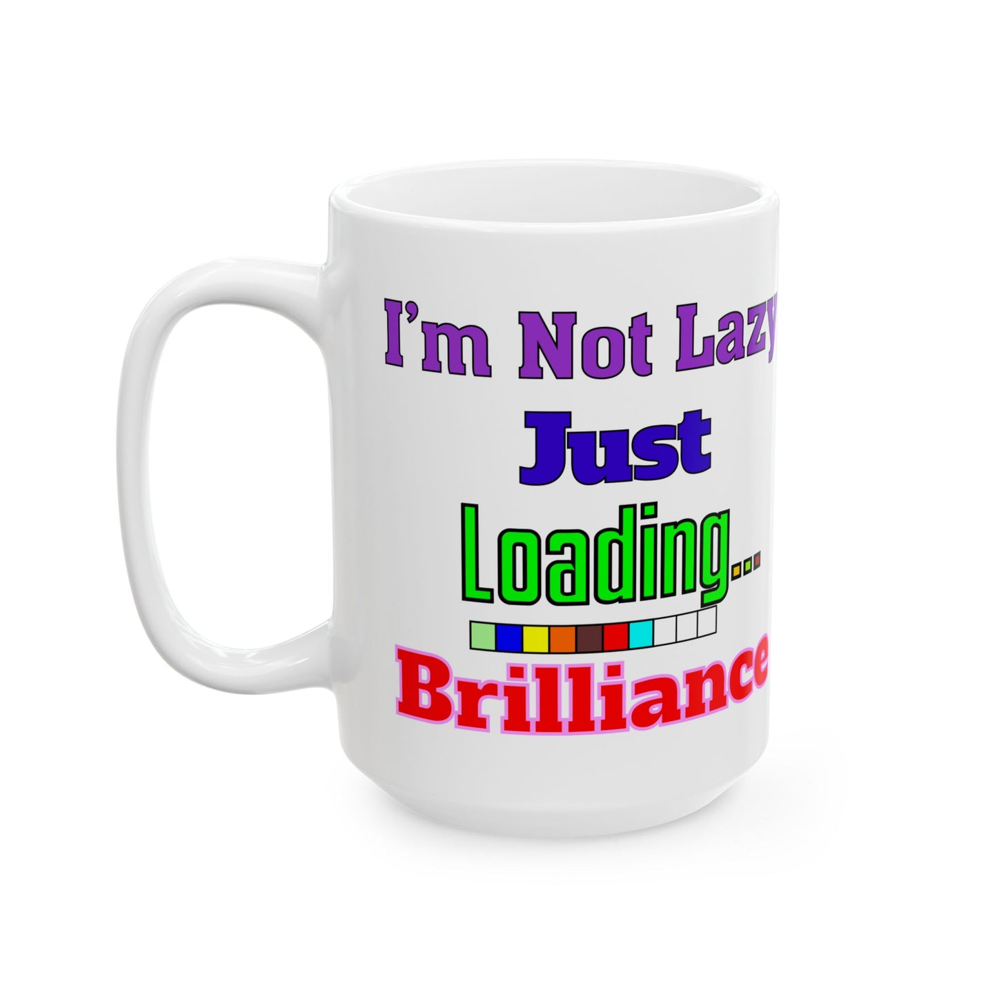 Humorous Ceramic Mug - Fun Gift for Coffee Lovers, Office Humor, Birthday, Relaxation, Motivation