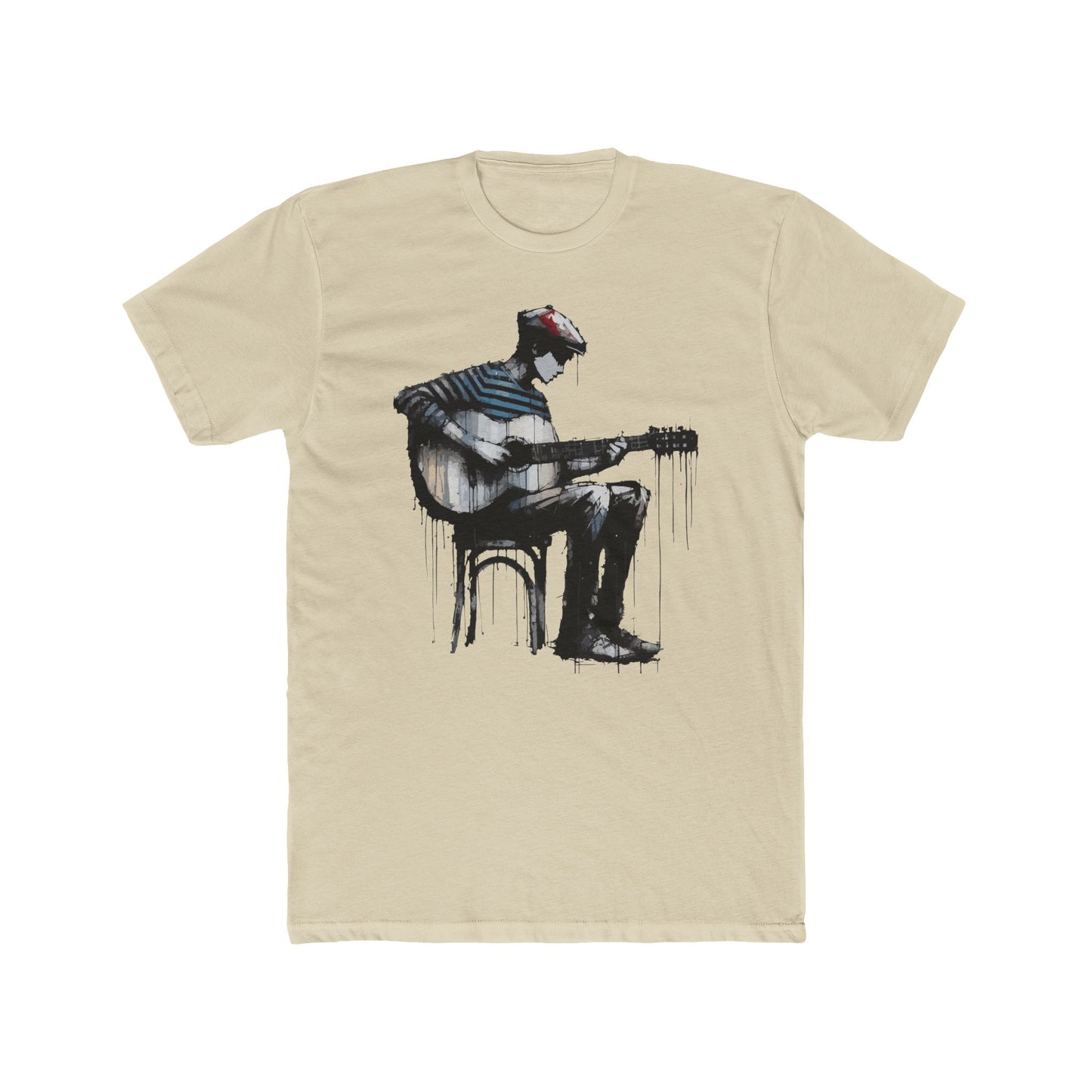 Artistic Musician Unisex Tee, Perfect Gift for Musicians, Creative Souls, Music Lovers, Art Festival, Casual Wear