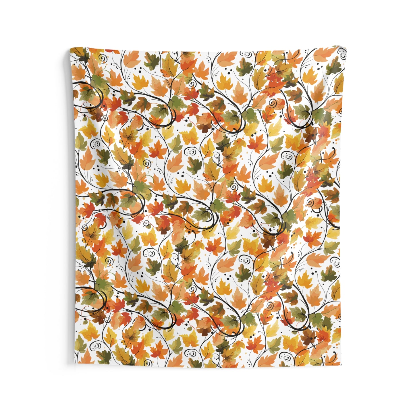 Autumn Leaf Wall Tapestry - Cozy Home Decor, Nature-Inspired Art, Fall Aesthetic, Seasonal Room Accent, Perfect for Thanksgiving