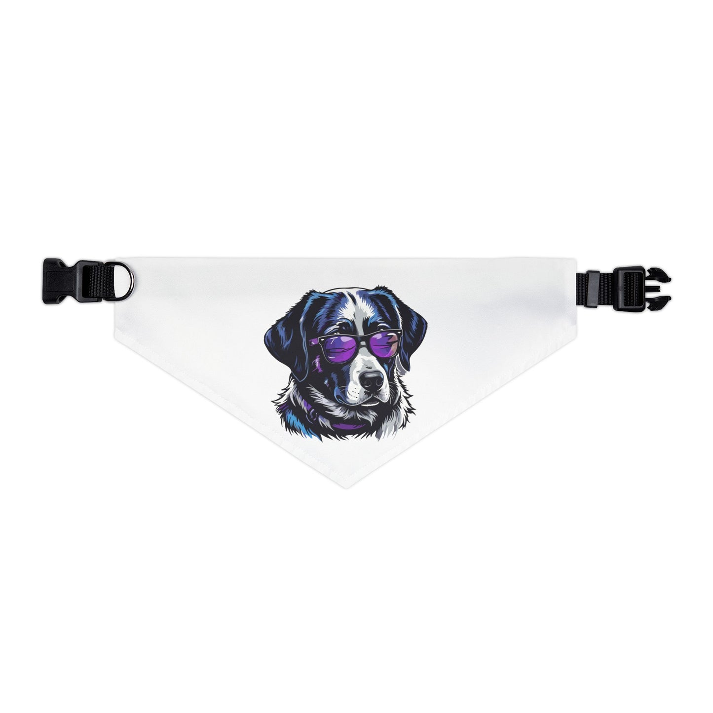 Cool Pet Bandana Collar for Stylish Dogs, Dog Accessories, Dog Fashion, Gifts for Pet Lovers, Dog Party Bandana, Sunglasses Dog Bandana