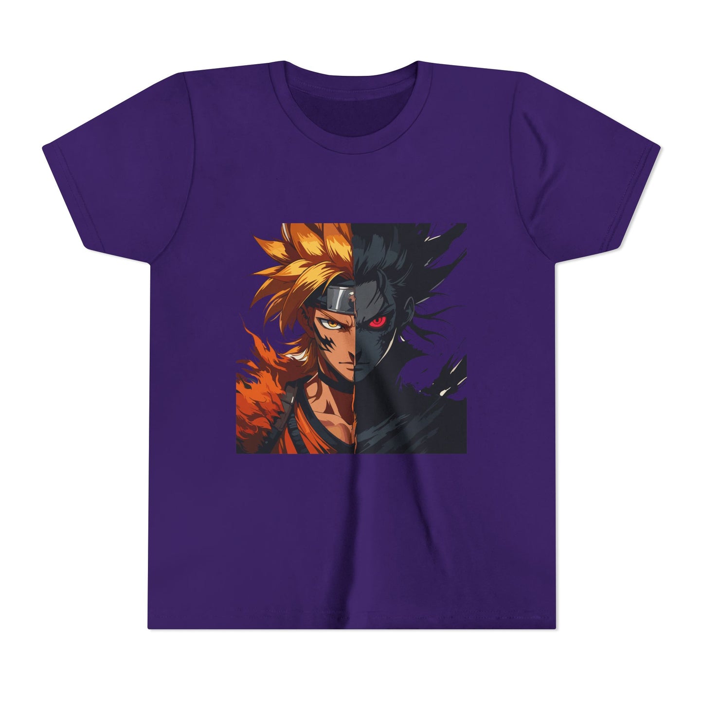 Youth Short Sleeve Anime Tee - Cool Graphic Tee, Gift for Kids, Stylish Summer Shirt, Trendy Youth Apparel, Anime Lovers T-Shirt