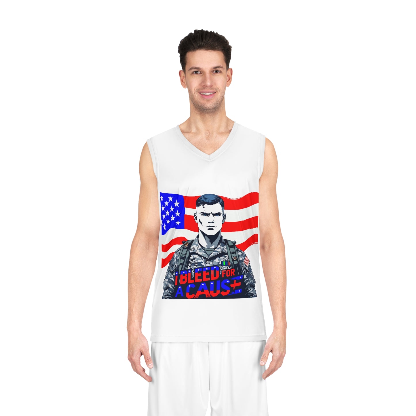 Patriotic Basketball Jersey