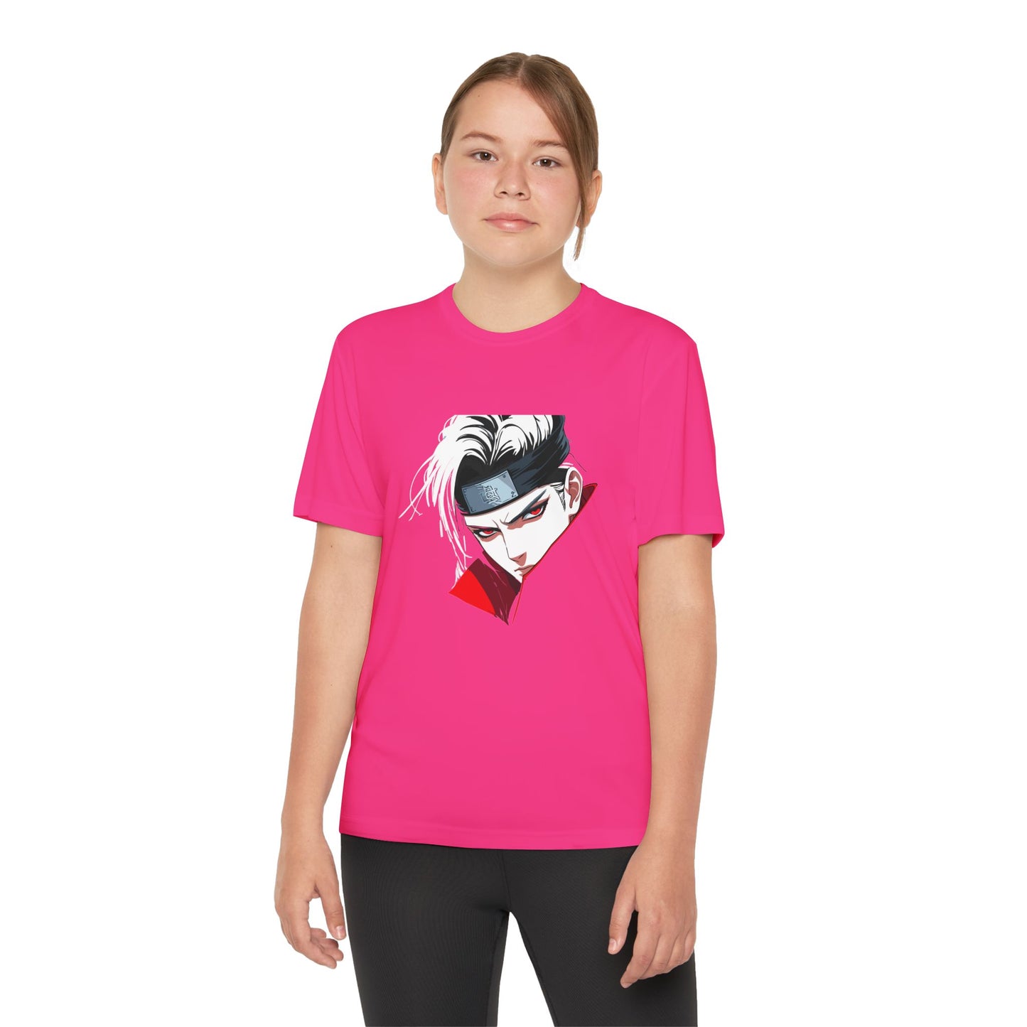 Youth Anime Fighter Tee, Cool Youth T-Shirt, Graphic Tee for Kids, Competition Shirt, Gift for Young Athletes