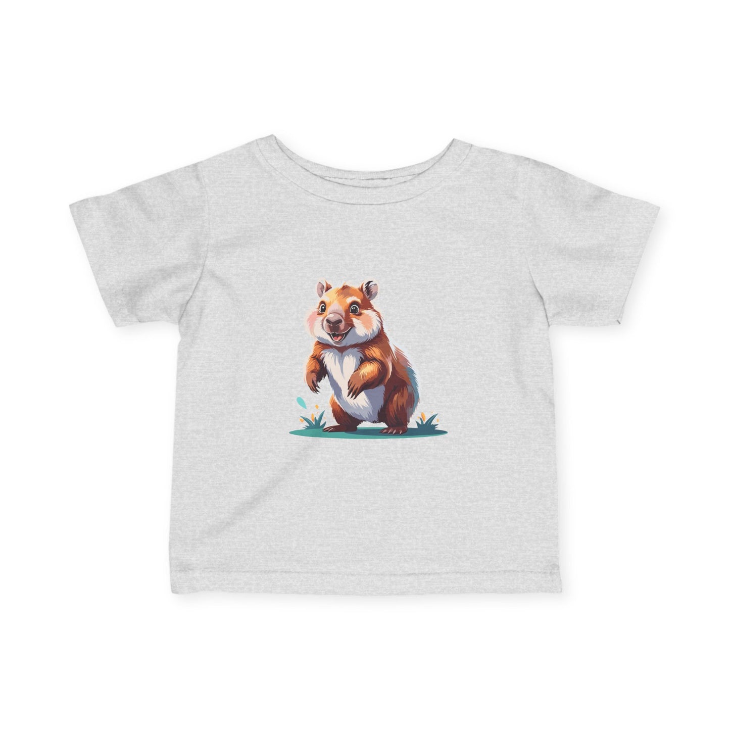 Adorable Wombat Tee, Baby T-Shirt, Toddler Gift, Cute Apparel, Birthday Outfit, Animal Lover's Fashion