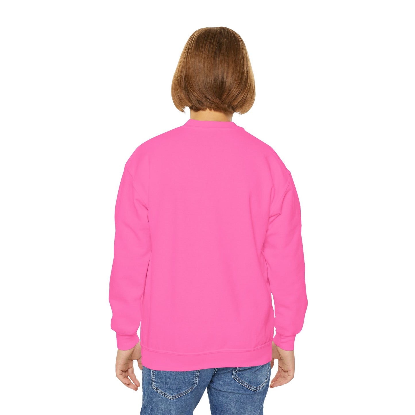 Youth Crewneck Sweatshirt - Vintage-Inspired Graphic Sweatshirt for Teens, Casual Wear, Gift for Birthdays & Holidays, Cozy Outfit