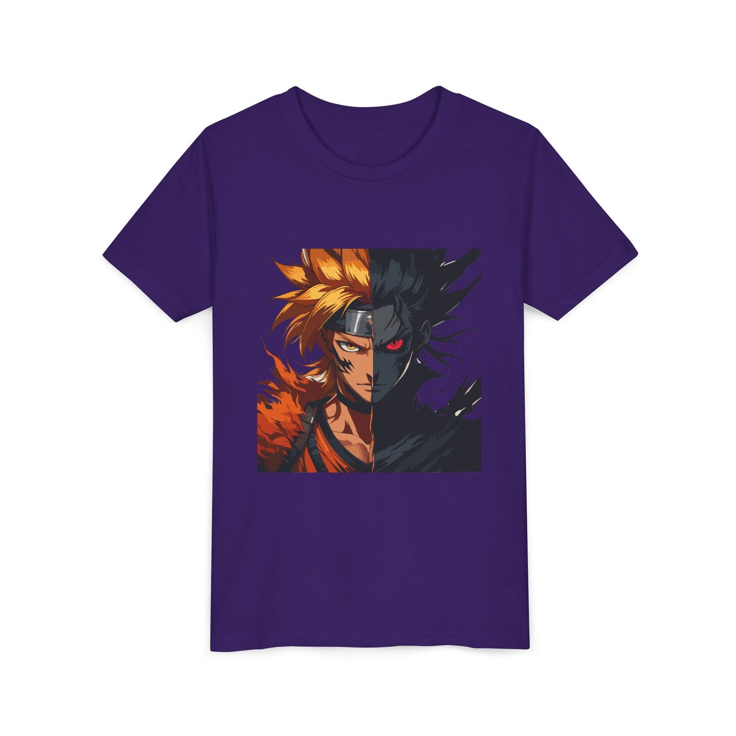 Youth Short Sleeve Anime Tee - Cool Graphic Tee, Gift for Kids, Stylish Summer Shirt, Trendy Youth Apparel, Anime Lovers T-Shirt