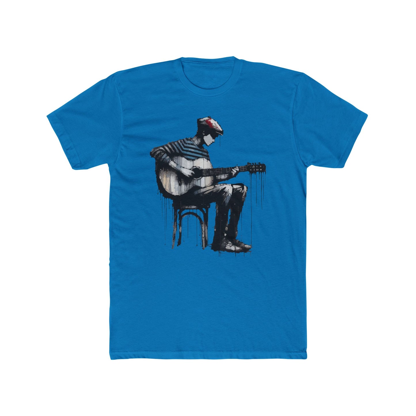 Artistic Musician Unisex Tee, Perfect Gift for Musicians, Creative Souls, Music Lovers, Art Festival, Casual Wear