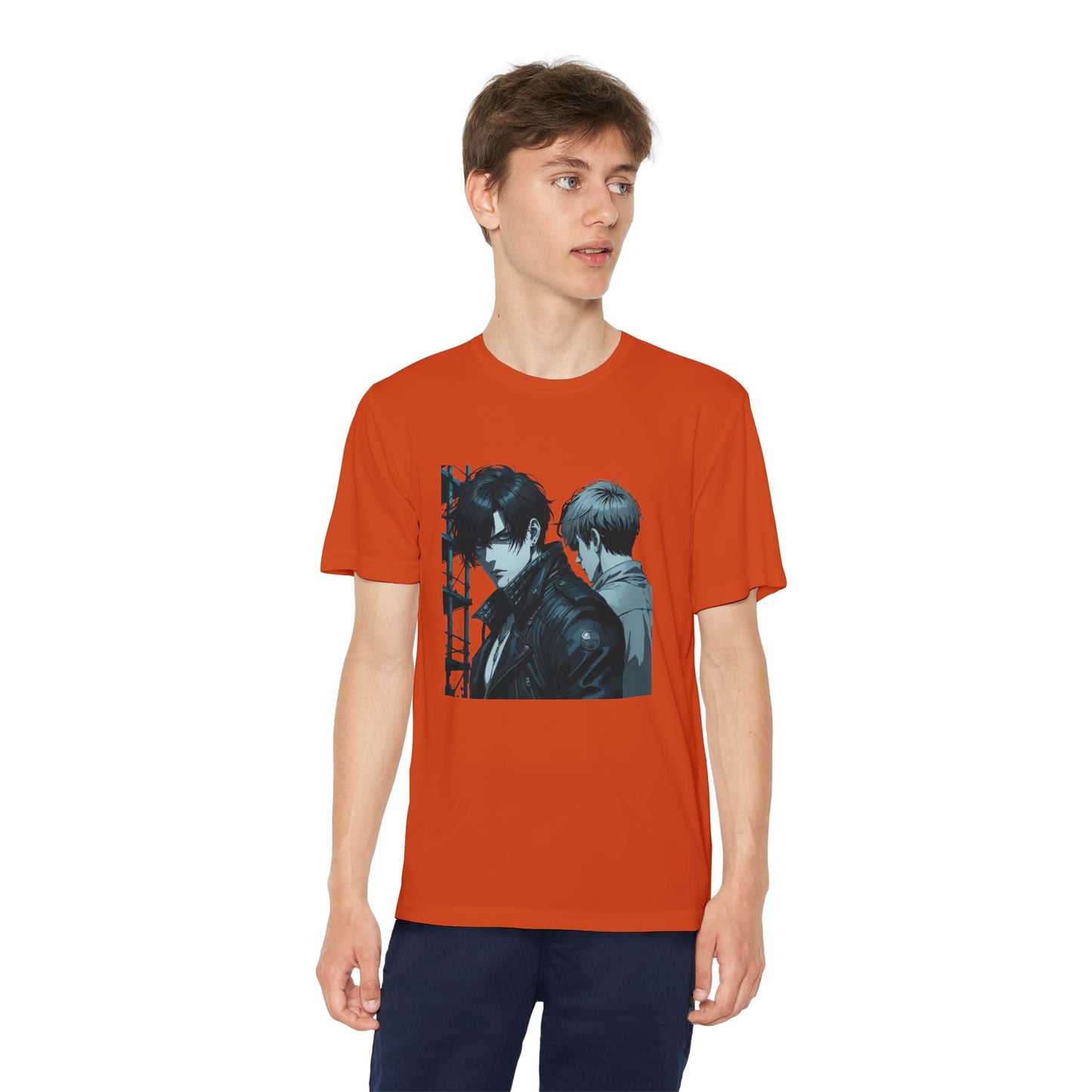 Youth Competitor Tee, Cool Graphic Tee, Urban Youth Shirt, Trendy Casual Wear, Unique Style T-Shirt, Statement Youth Apparel