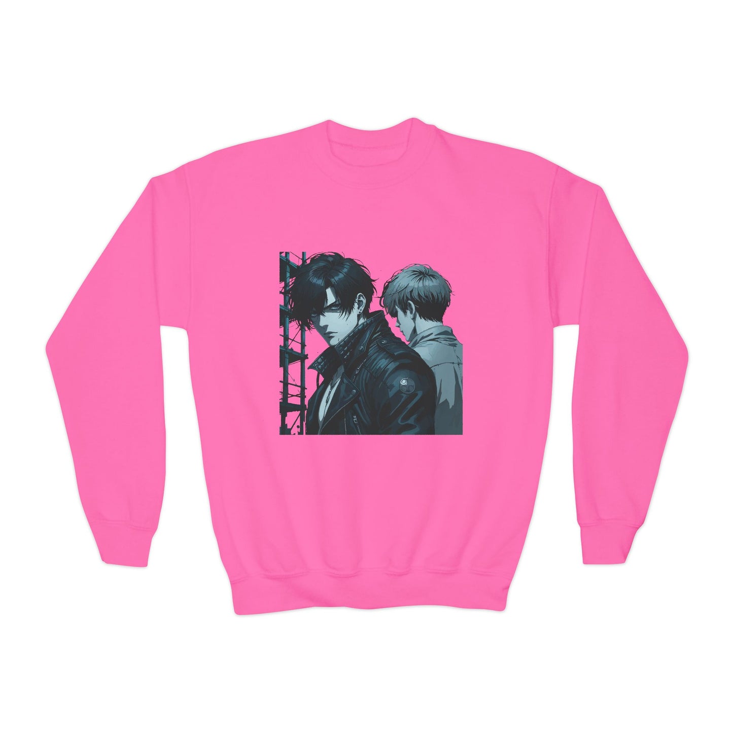 Youth Crewneck Sweatshirt - Vintage-Inspired Graphic Sweatshirt for Teens, Casual Wear, Gift for Birthdays & Holidays, Cozy Outfit