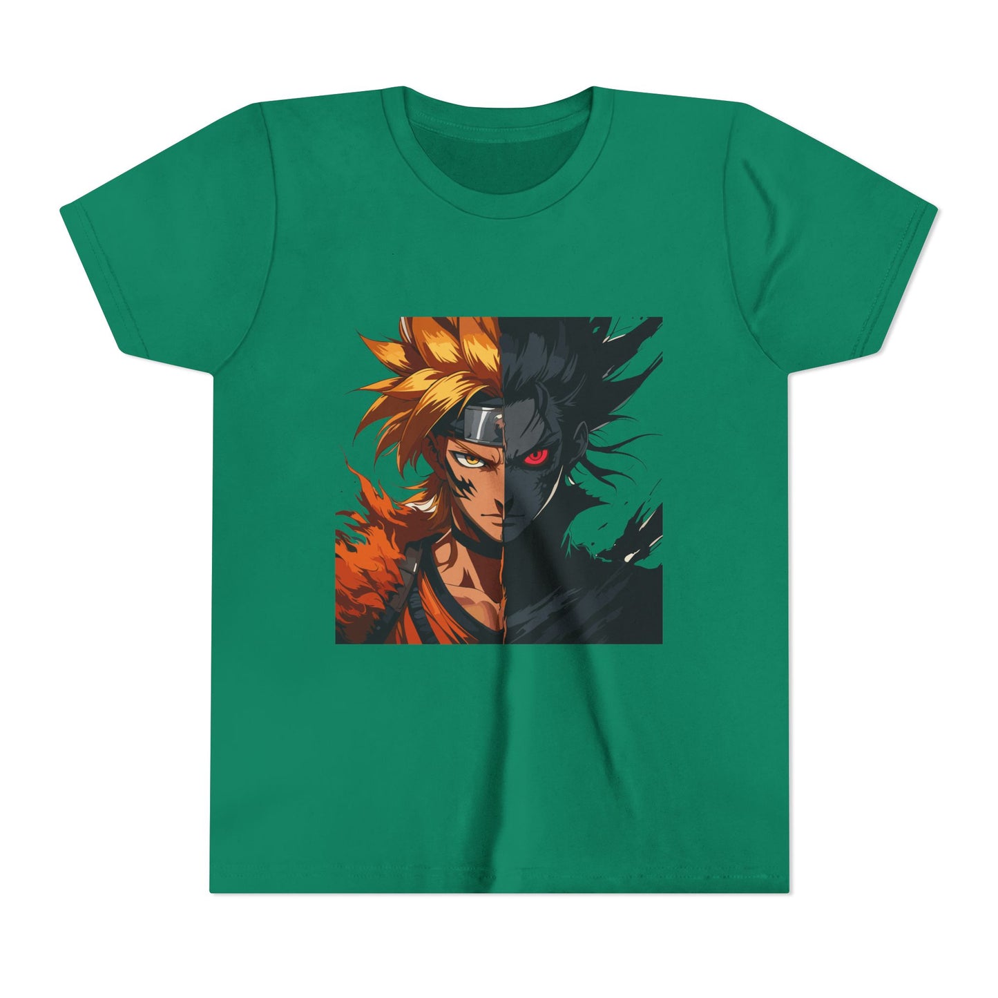 Youth Short Sleeve Anime Tee - Cool Graphic Tee, Gift for Kids, Stylish Summer Shirt, Trendy Youth Apparel, Anime Lovers T-Shirt