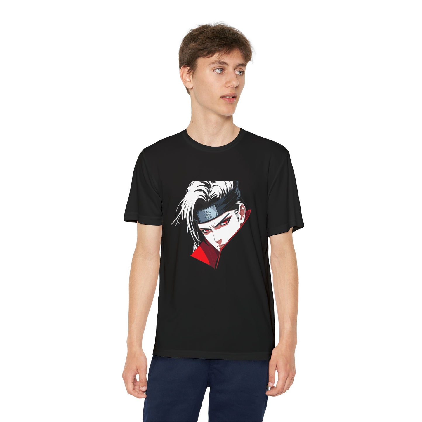 Youth Anime Fighter Tee, Cool Youth T-Shirt, Graphic Tee for Kids, Competition Shirt, Gift for Young Athletes