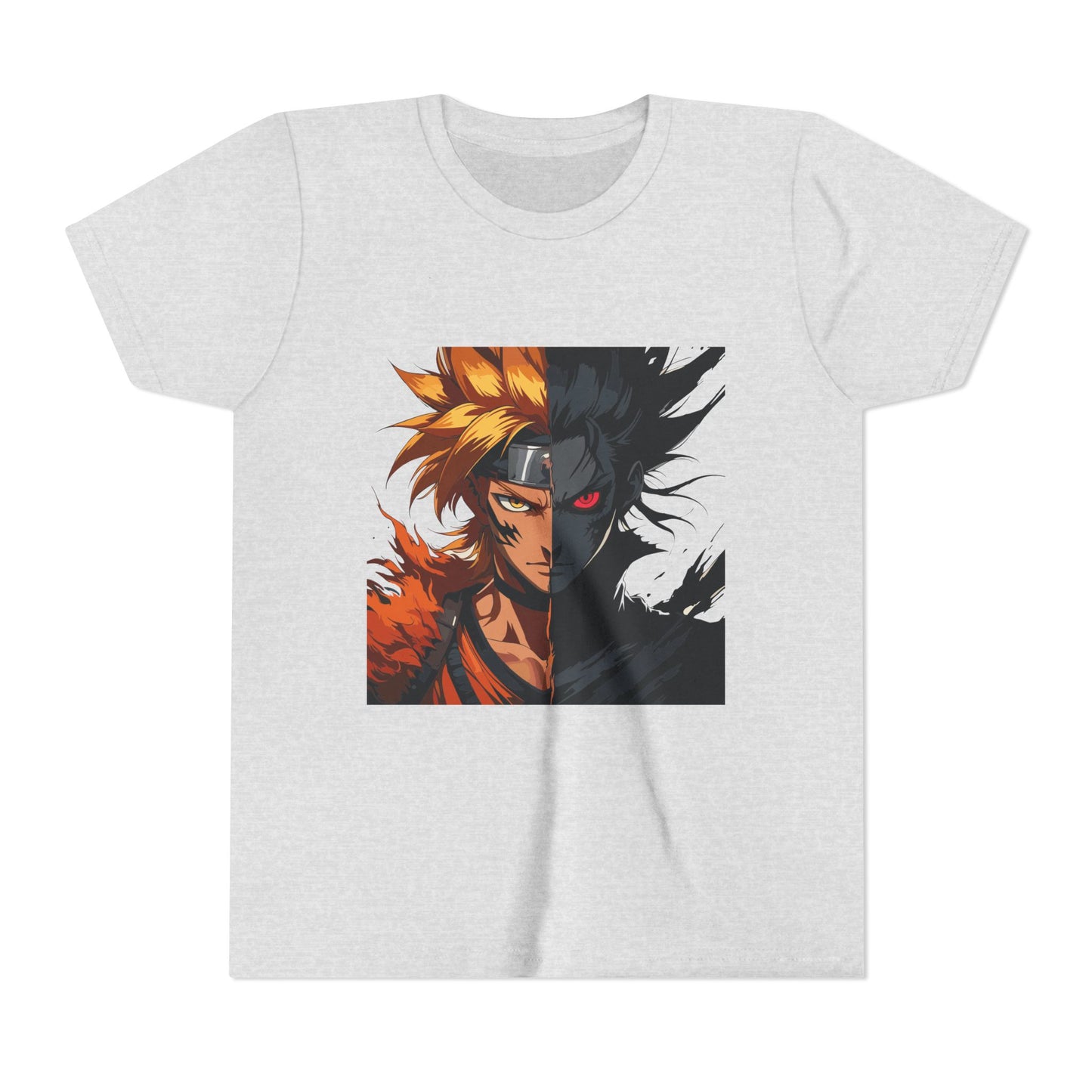 Youth Short Sleeve Anime Tee - Cool Graphic Tee, Gift for Kids, Stylish Summer Shirt, Trendy Youth Apparel, Anime Lovers T-Shirt