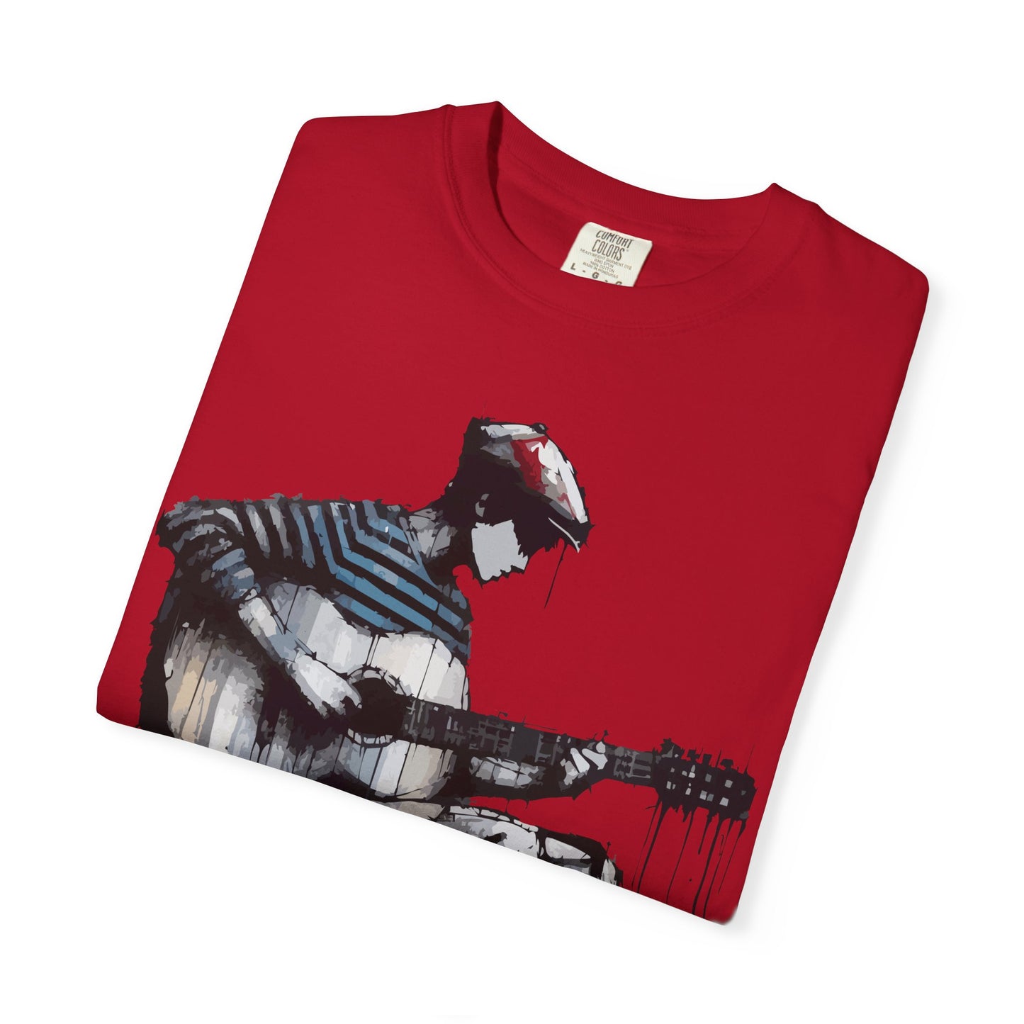 Artistic Guitarist Unisex T-shirt, Music Lover Gift, Bohemian Style Tee, Unisex Gift, Casual Wear