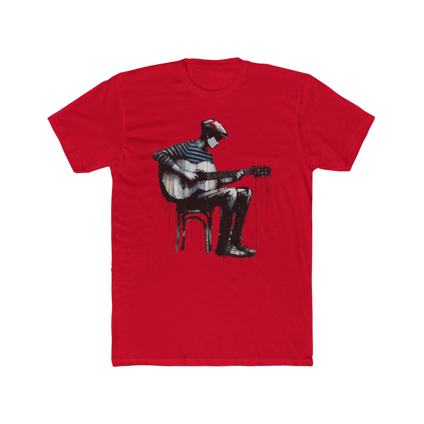 Artistic Musician Unisex Tee, Perfect Gift for Musicians, Creative Souls, Music Lovers, Art Festival, Casual Wear