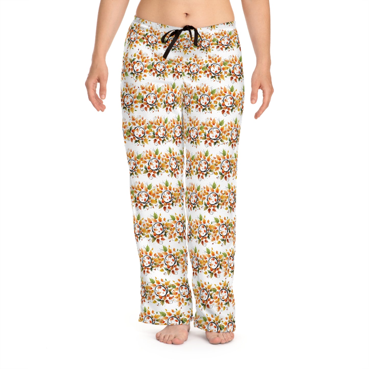 Feminine Floral Lounge Pants - Relaxing Pajama Bottoms for Cozy Nights, Sleepwear, Self-Care, Gift for Her, Casual Style