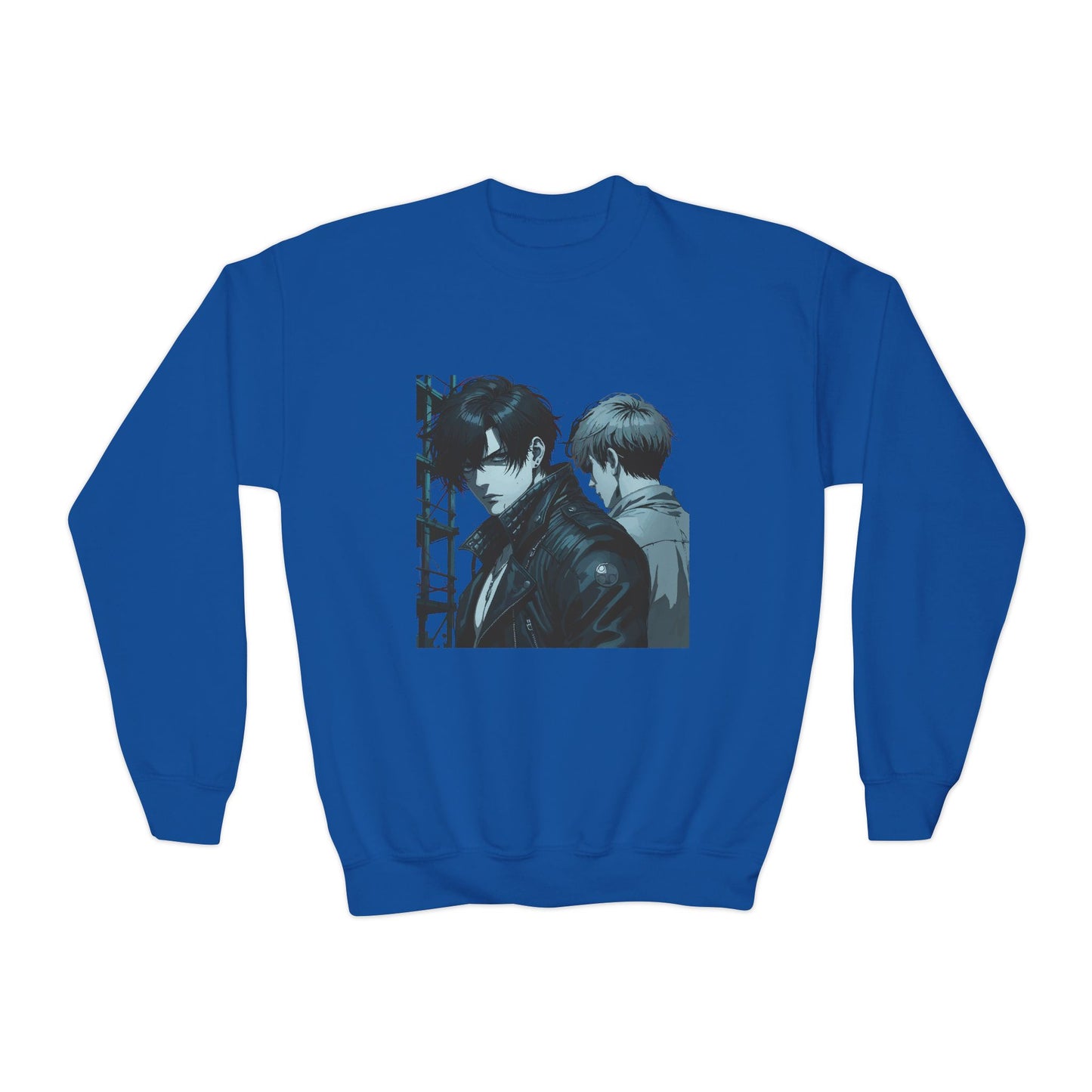 Youth Crewneck Sweatshirt - Vintage-Inspired Graphic Sweatshirt for Teens, Casual Wear, Gift for Birthdays & Holidays, Cozy Outfit