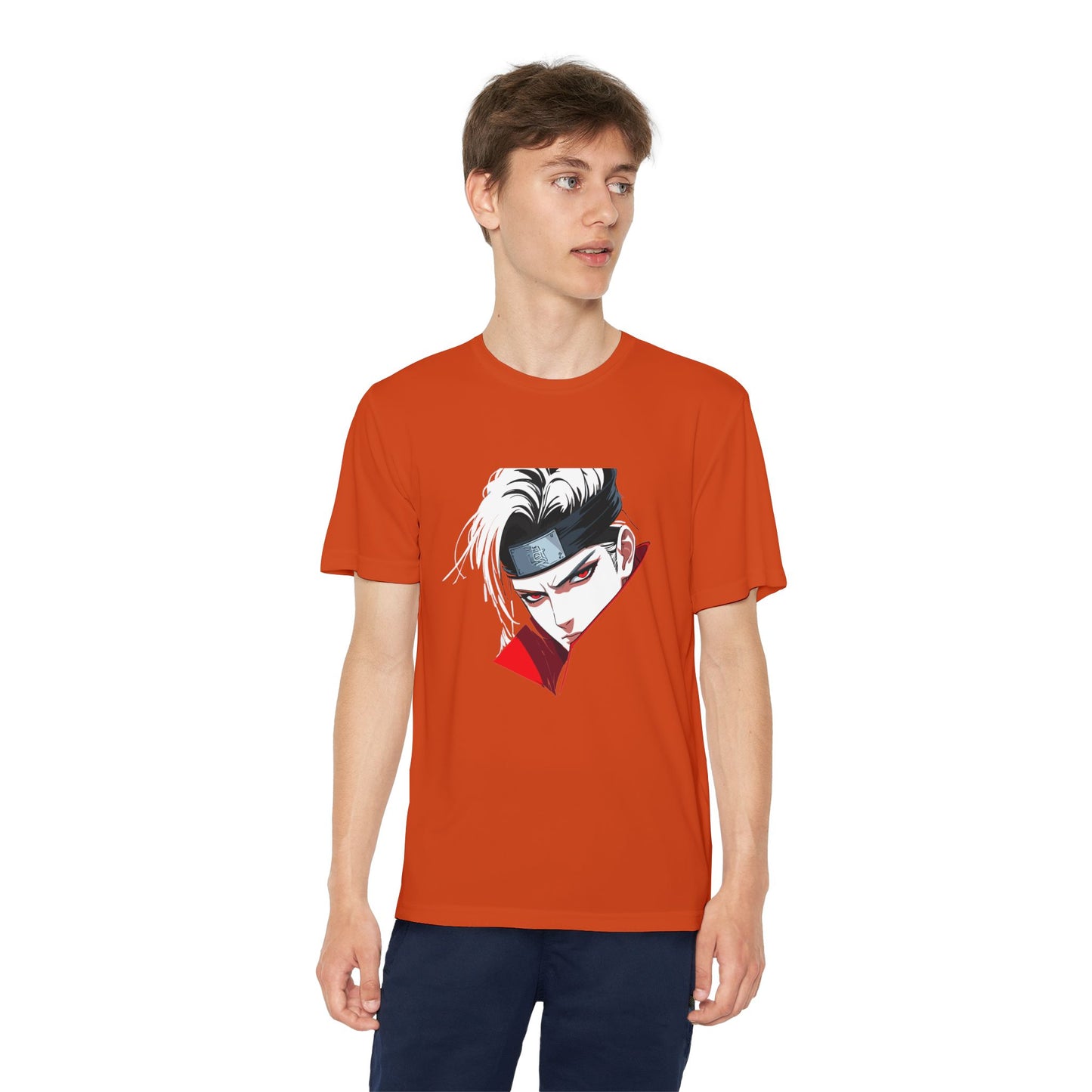 Youth Anime Fighter Tee, Cool Youth T-Shirt, Graphic Tee for Kids, Competition Shirt, Gift for Young Athletes