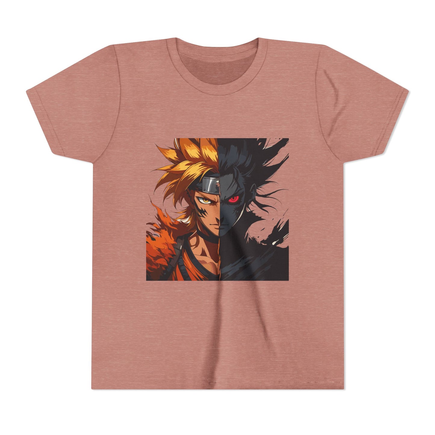 Youth Short Sleeve Anime Tee - Cool Graphic Tee, Gift for Kids, Stylish Summer Shirt, Trendy Youth Apparel, Anime Lovers T-Shirt