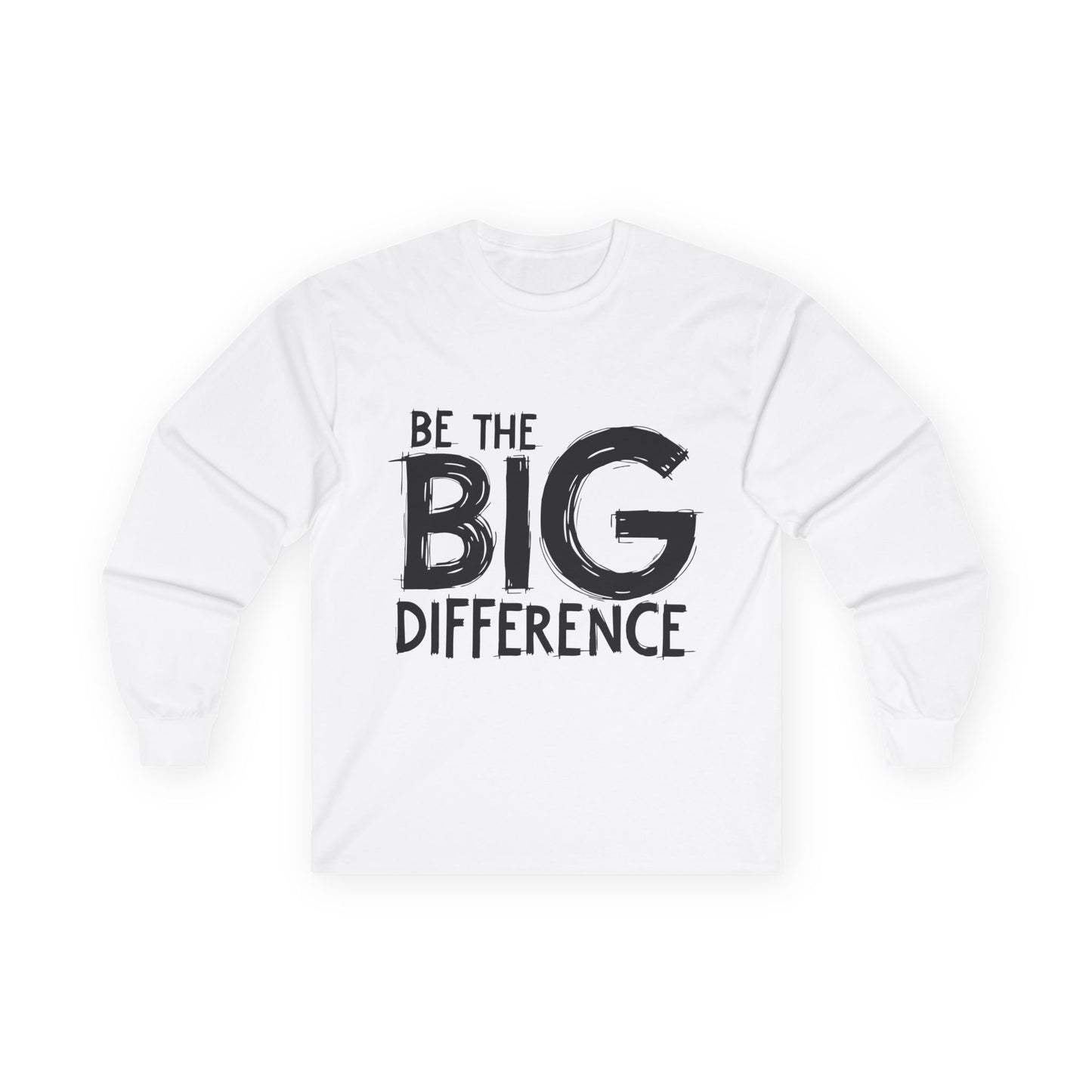 Inspire Change Long Sleeve Tee, Motivational Shirt, Unisex Cotton Tee, Gift for Activists, Uplifting Apparel, Everyday Wear