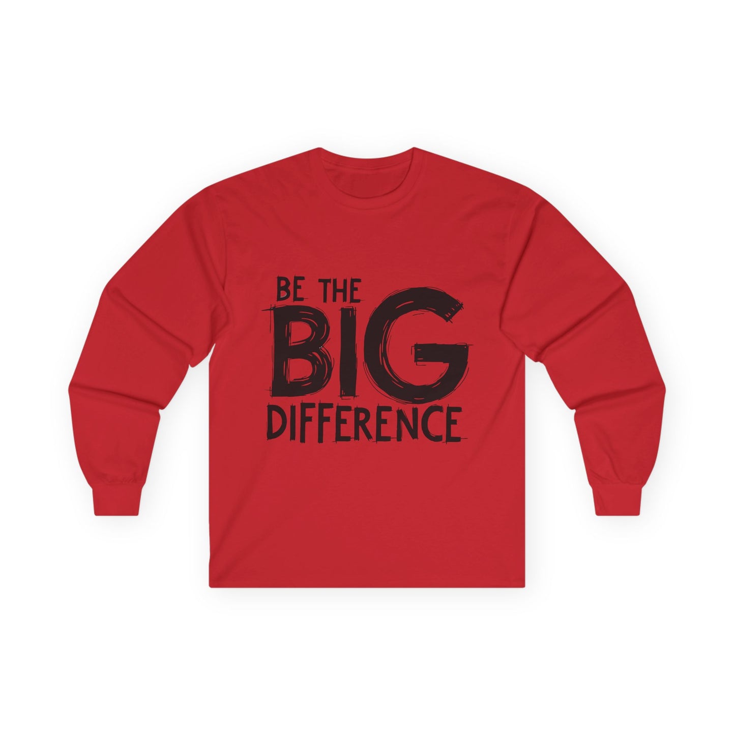 Inspire Change Long Sleeve Tee, Motivational Shirt, Unisex Cotton Tee, Gift for Activists, Uplifting Apparel, Everyday Wear