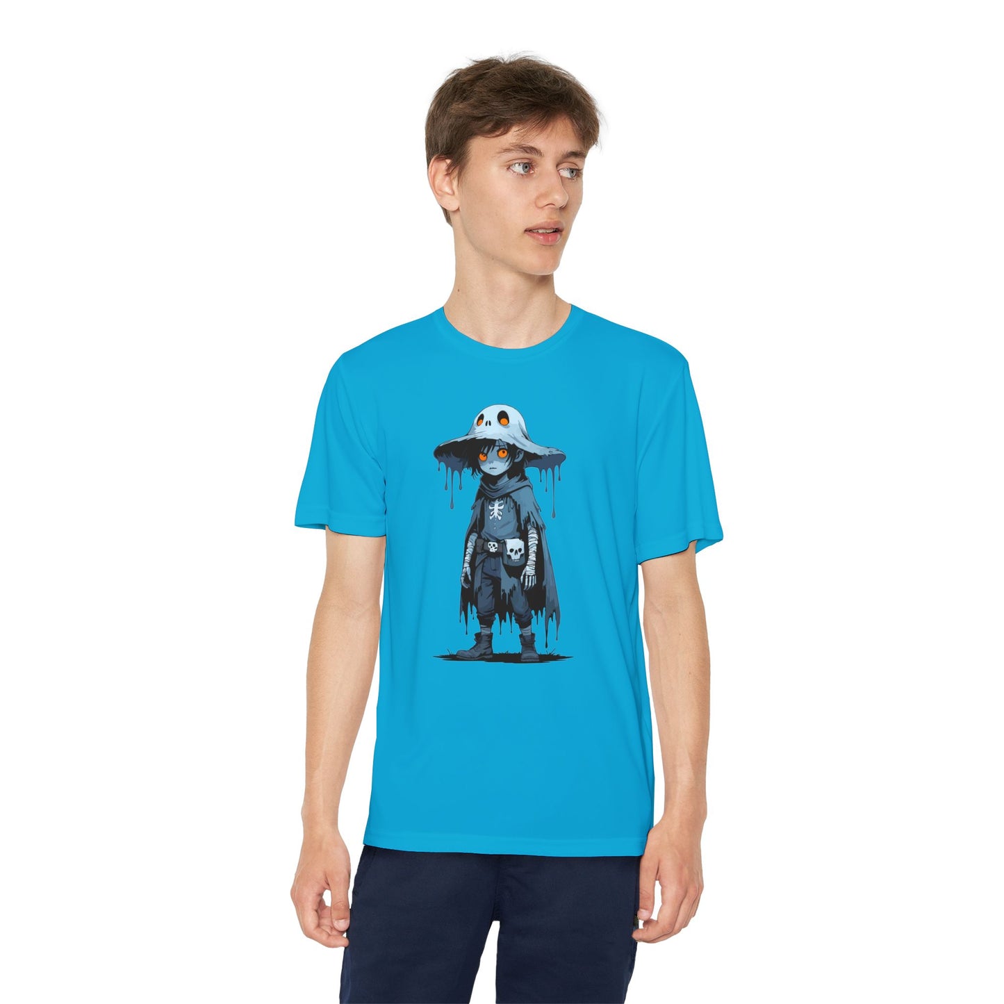 Youth Graphic Tee - Cool Cartoon Design, Perfect for Kids, Ideal for Birthdays, Casual Wear, Gifts, Summertime Fun