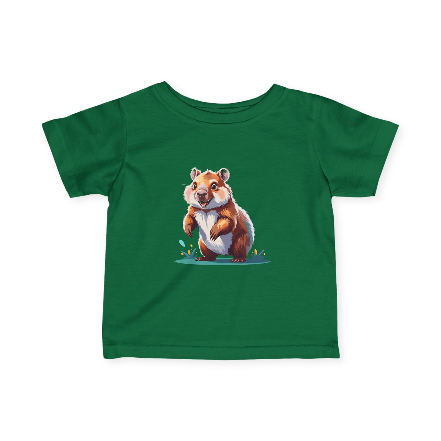 Adorable Wombat Tee, Baby T-Shirt, Toddler Gift, Cute Apparel, Birthday Outfit, Animal Lover's Fashion