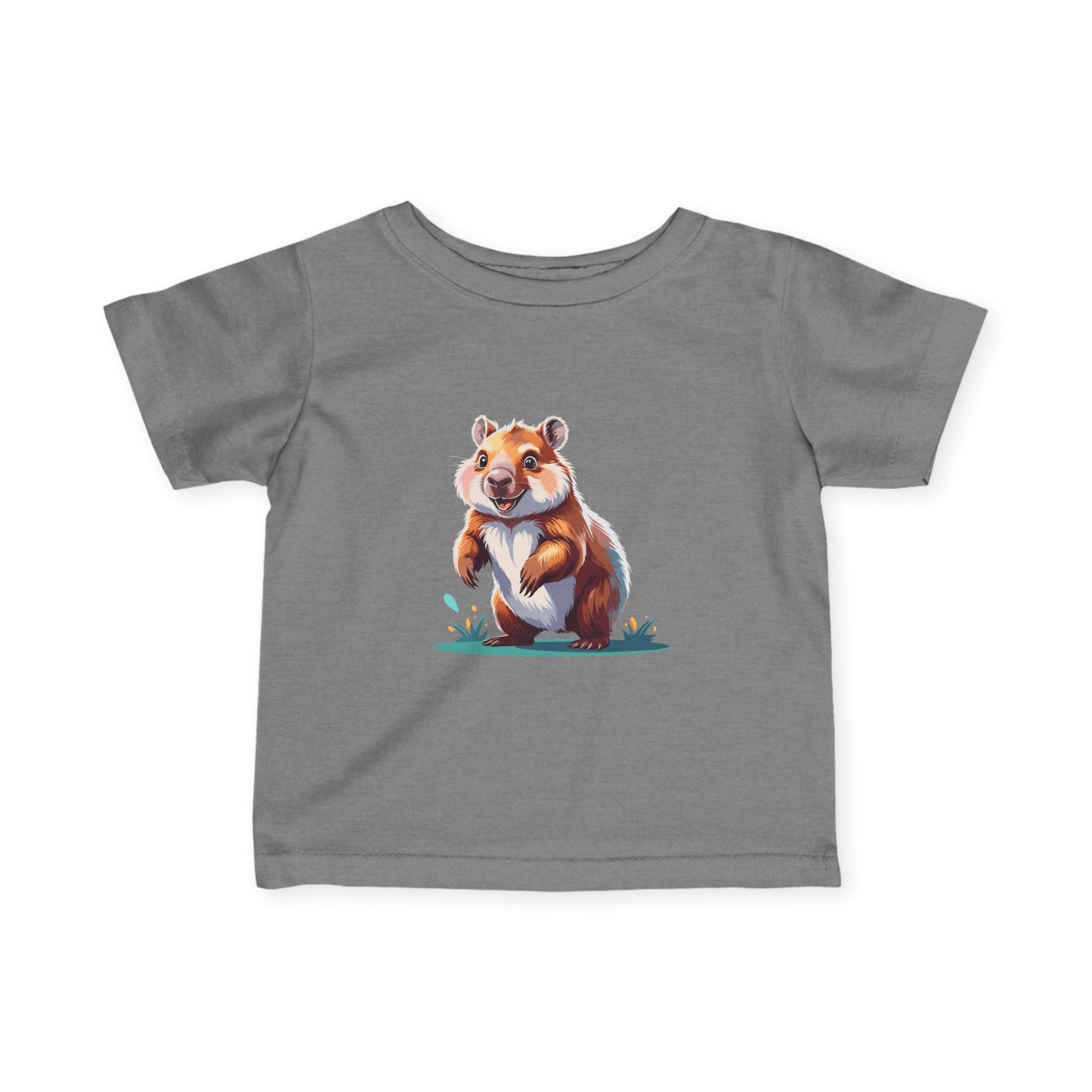 Adorable Wombat Tee, Baby T-Shirt, Toddler Gift, Cute Apparel, Birthday Outfit, Animal Lover's Fashion