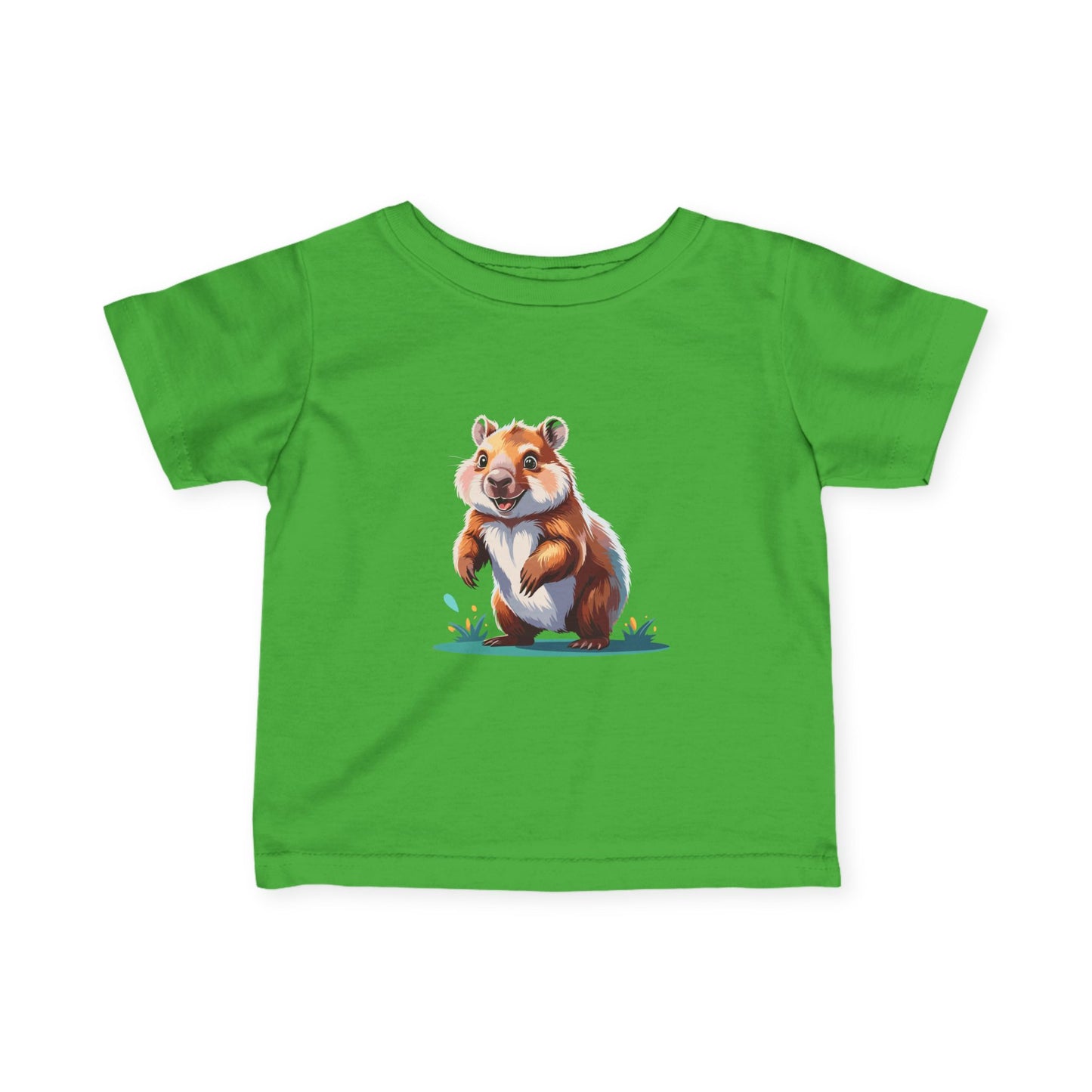 Adorable Wombat Tee, Baby T-Shirt, Toddler Gift, Cute Apparel, Birthday Outfit, Animal Lover's Fashion