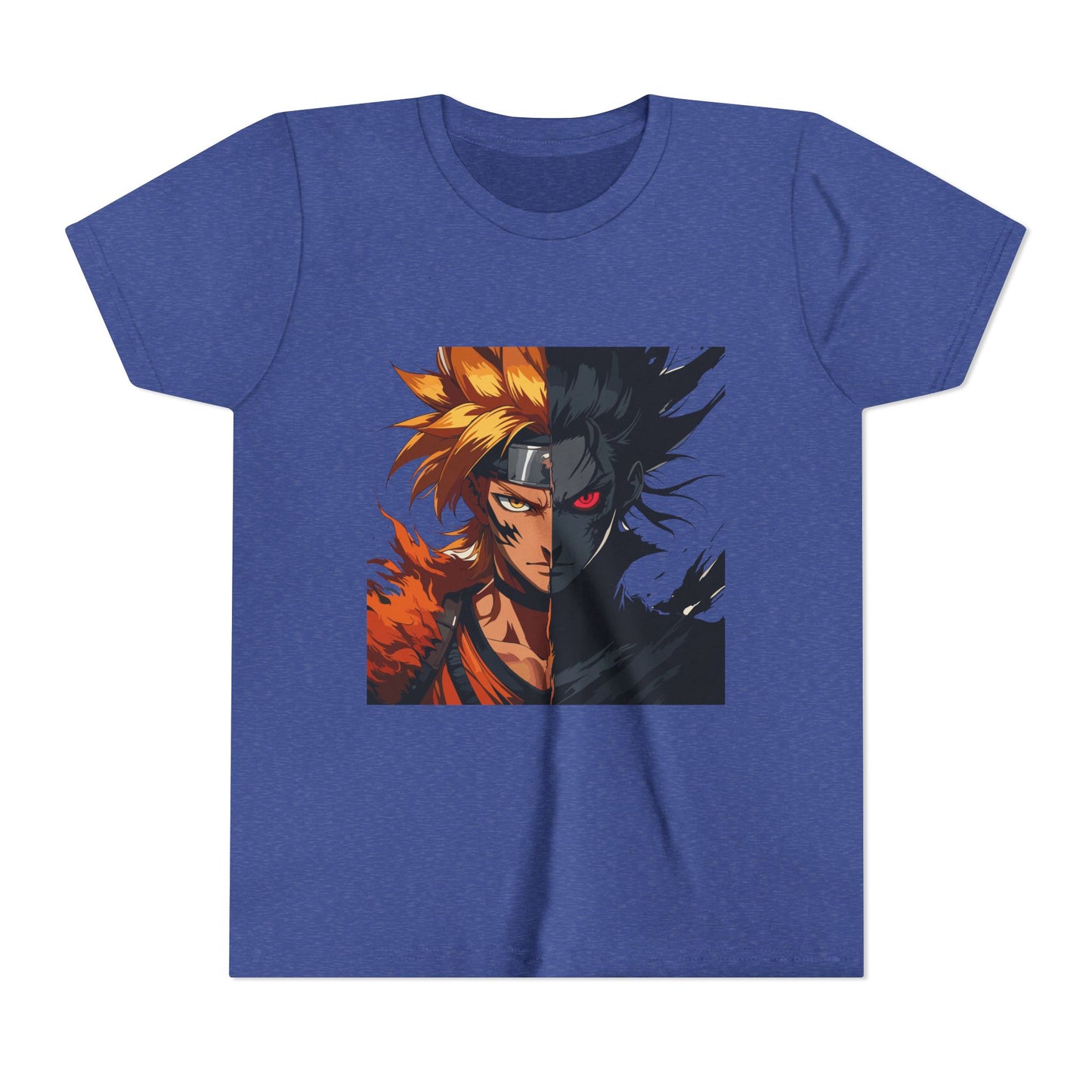 Youth Short Sleeve Anime Tee - Cool Graphic Tee, Gift for Kids, Stylish Summer Shirt, Trendy Youth Apparel, Anime Lovers T-Shirt