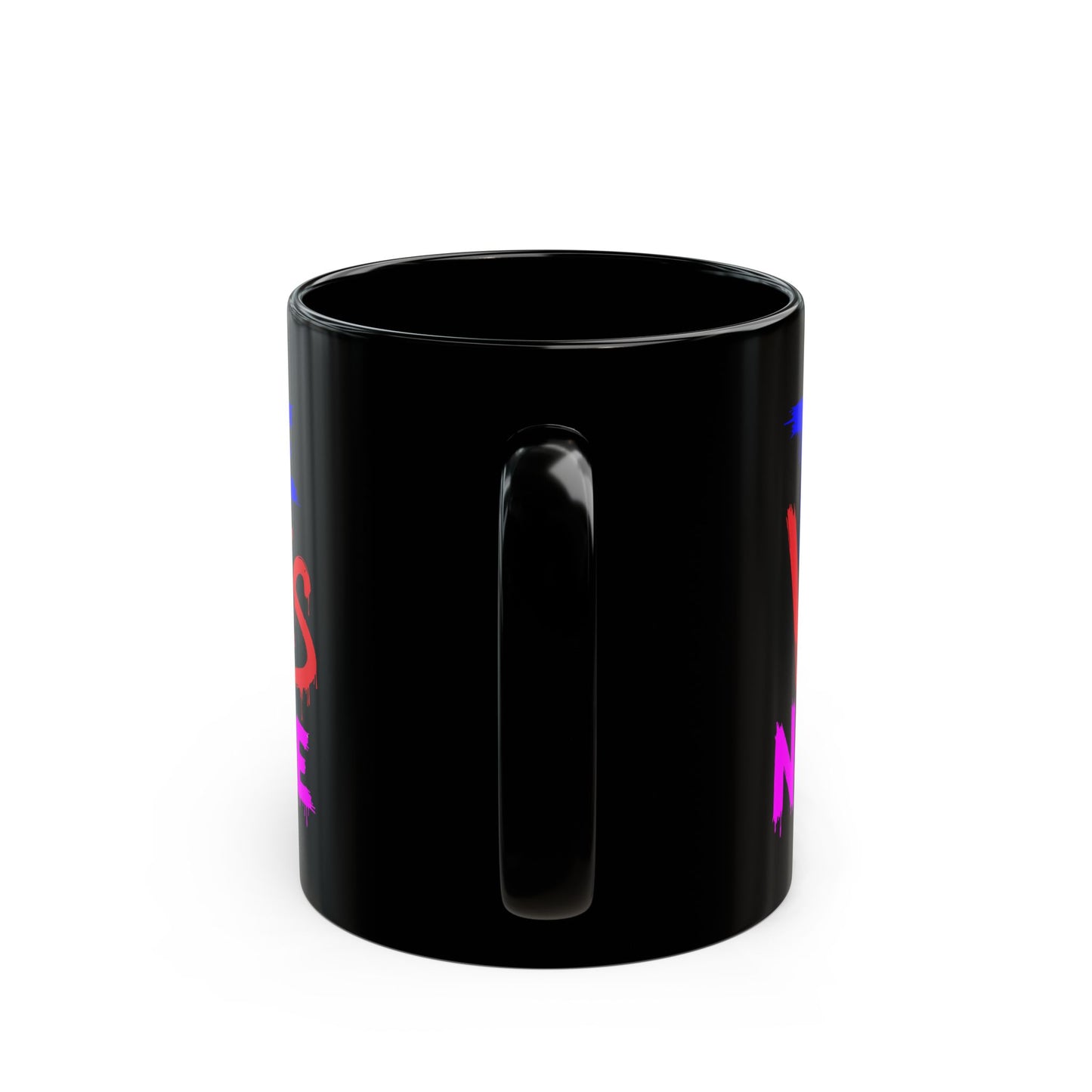 Bold Statement Mug: True Vibes No Code, Coffee Lover Gift, Fun Desk Accessories, Unique Collector's Item, Everyday Motivation