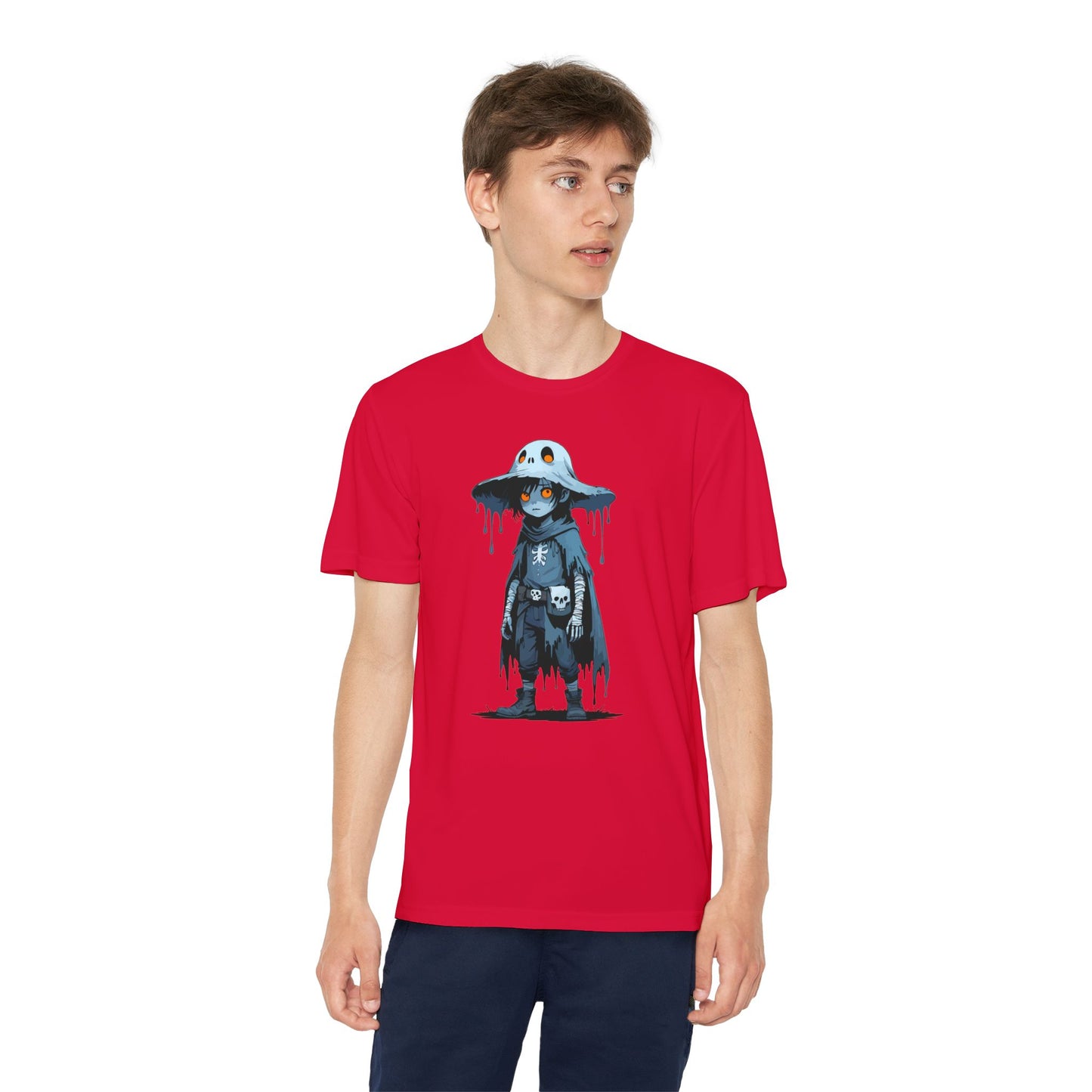 Youth Graphic Tee - Cool Cartoon Design, Perfect for Kids, Ideal for Birthdays, Casual Wear, Gifts, Summertime Fun