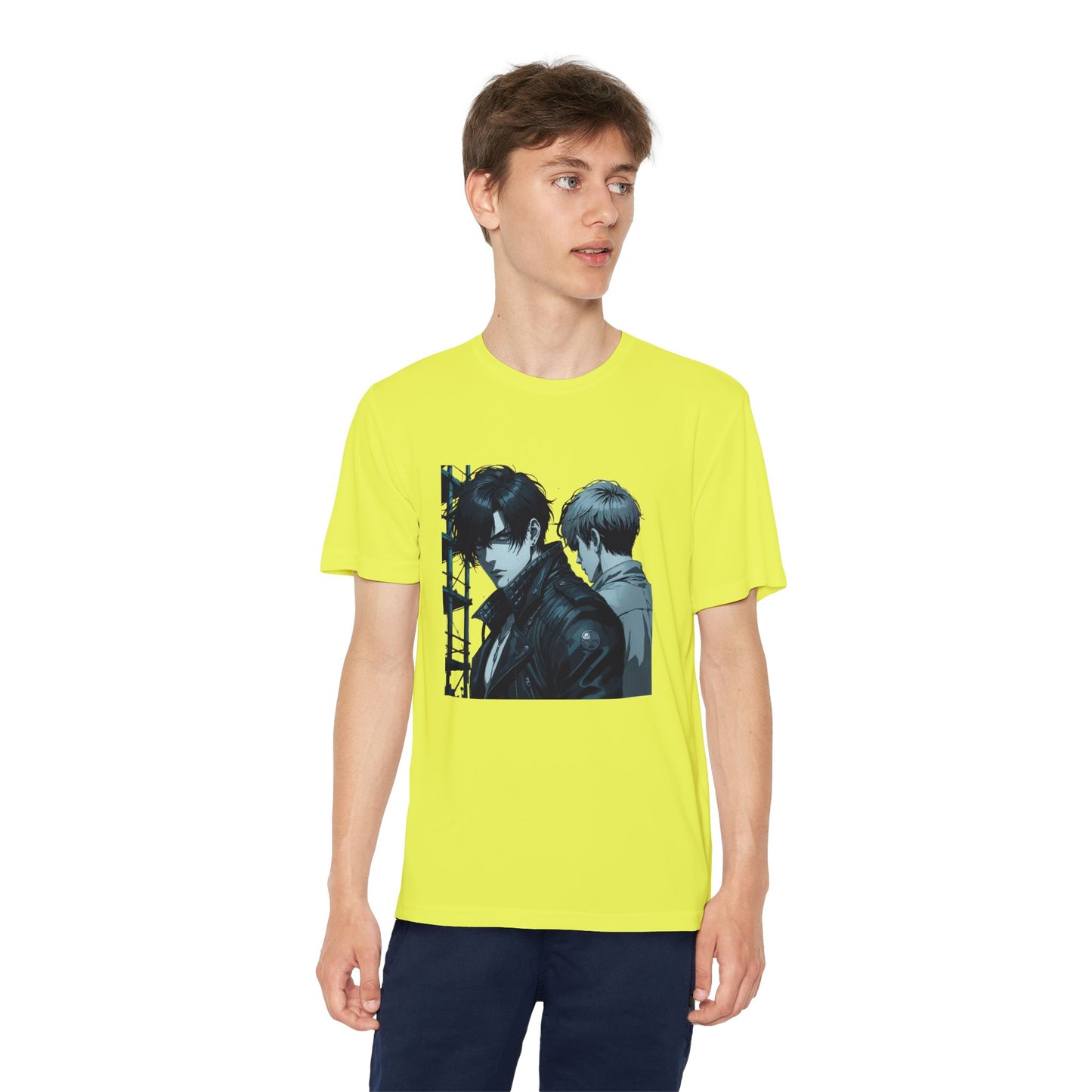 Youth Competitor Tee, Cool Graphic Tee, Urban Youth Shirt, Trendy Casual Wear, Unique Style T-Shirt, Statement Youth Apparel