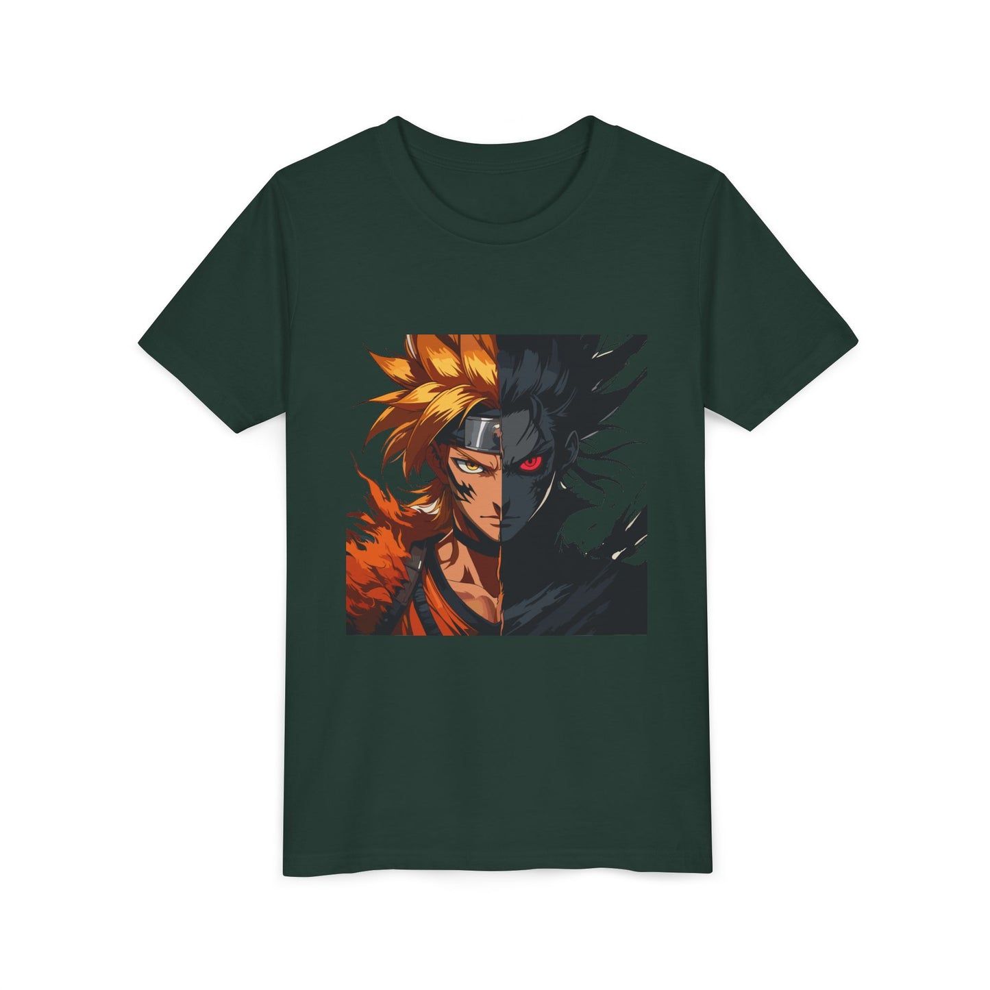 Youth Short Sleeve Anime Tee - Cool Graphic Tee, Gift for Kids, Stylish Summer Shirt, Trendy Youth Apparel, Anime Lovers T-Shirt