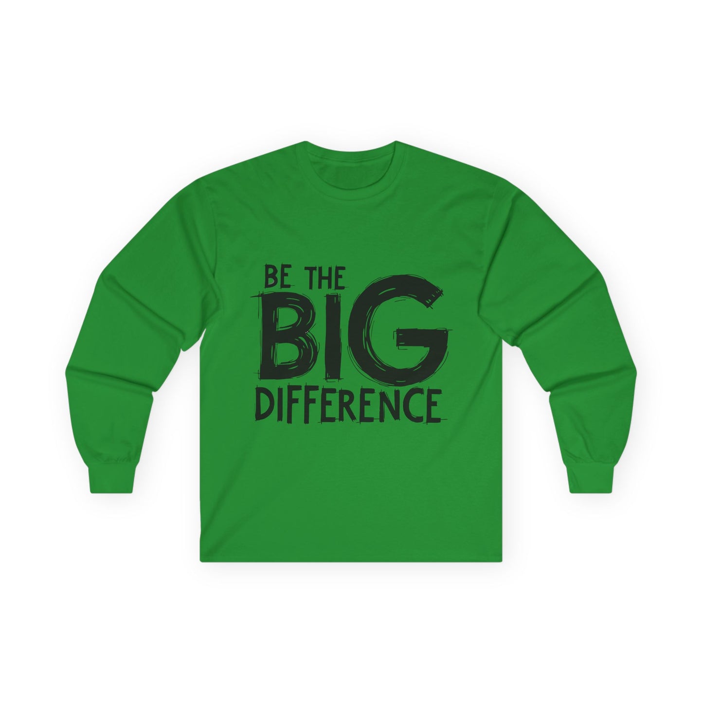 Inspire Change Long Sleeve Tee, Motivational Shirt, Unisex Cotton Tee, Gift for Activists, Uplifting Apparel, Everyday Wear