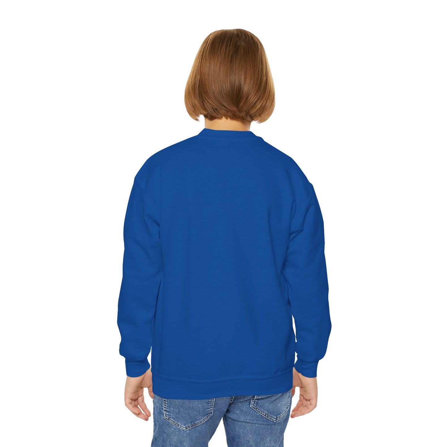 Youth Crewneck Sweatshirt - Vintage-Inspired Graphic Sweatshirt for Teens, Casual Wear, Gift for Birthdays & Holidays, Cozy Outfit
