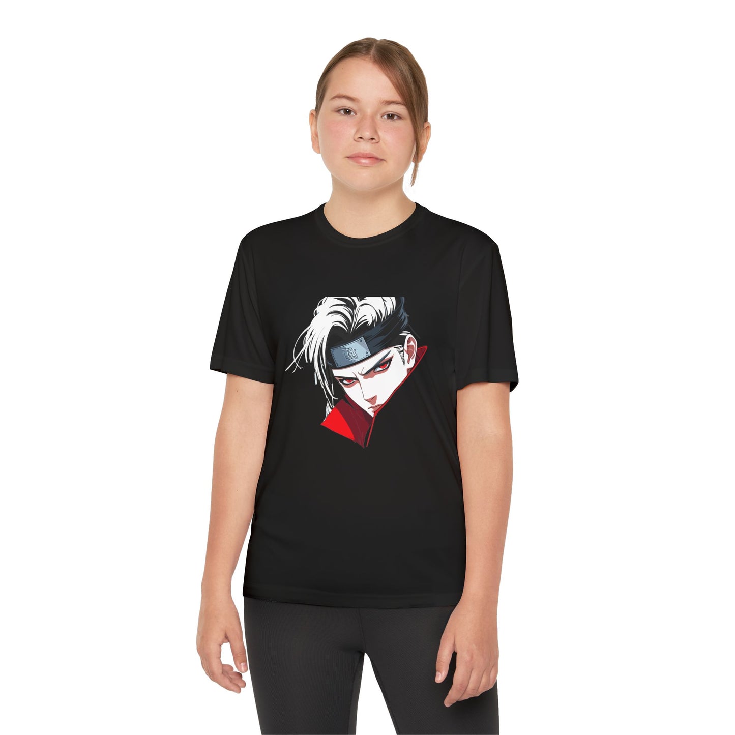 Youth Anime Fighter Tee, Cool Youth T-Shirt, Graphic Tee for Kids, Competition Shirt, Gift for Young Athletes
