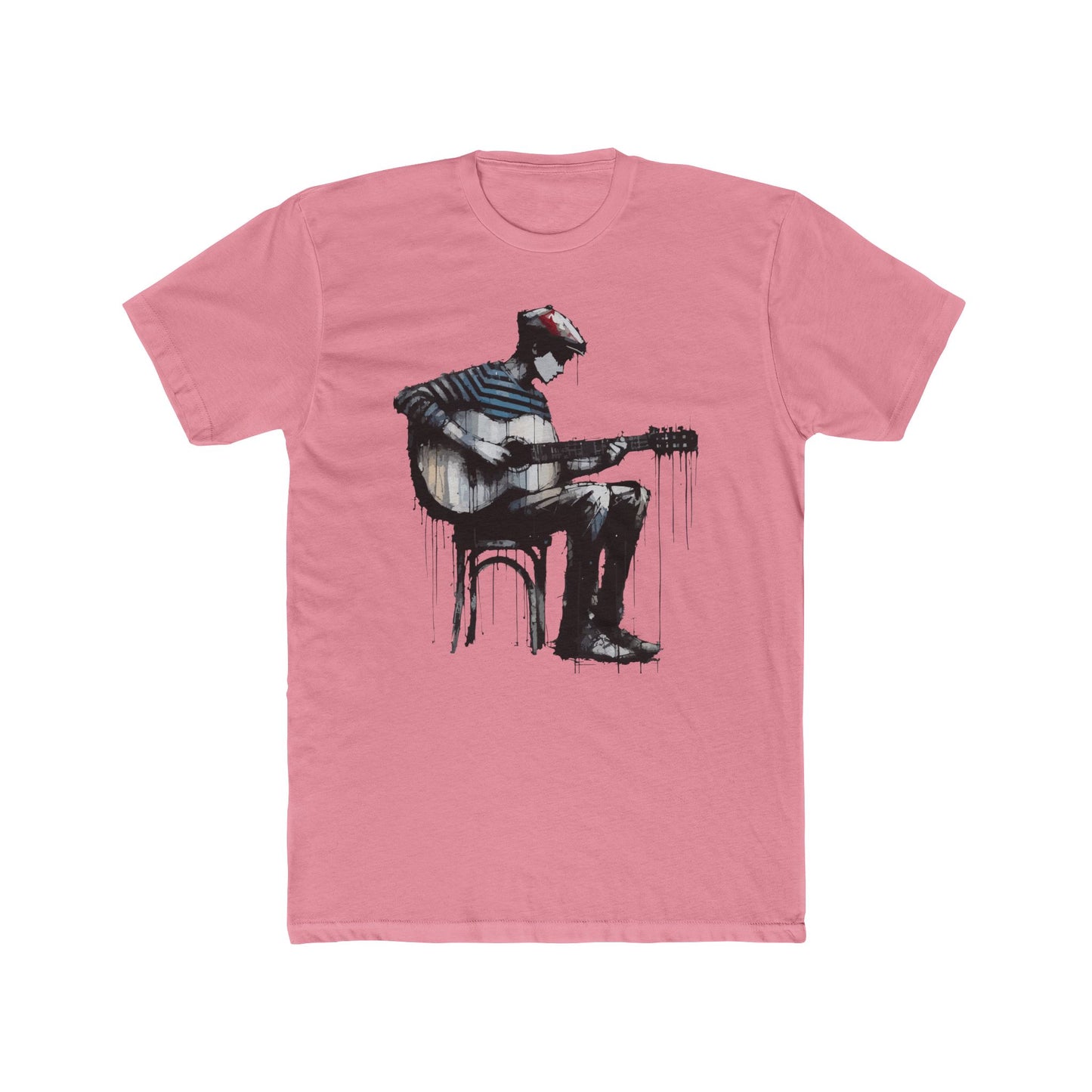 Artistic Musician Unisex Tee, Perfect Gift for Musicians, Creative Souls, Music Lovers, Art Festival, Casual Wear
