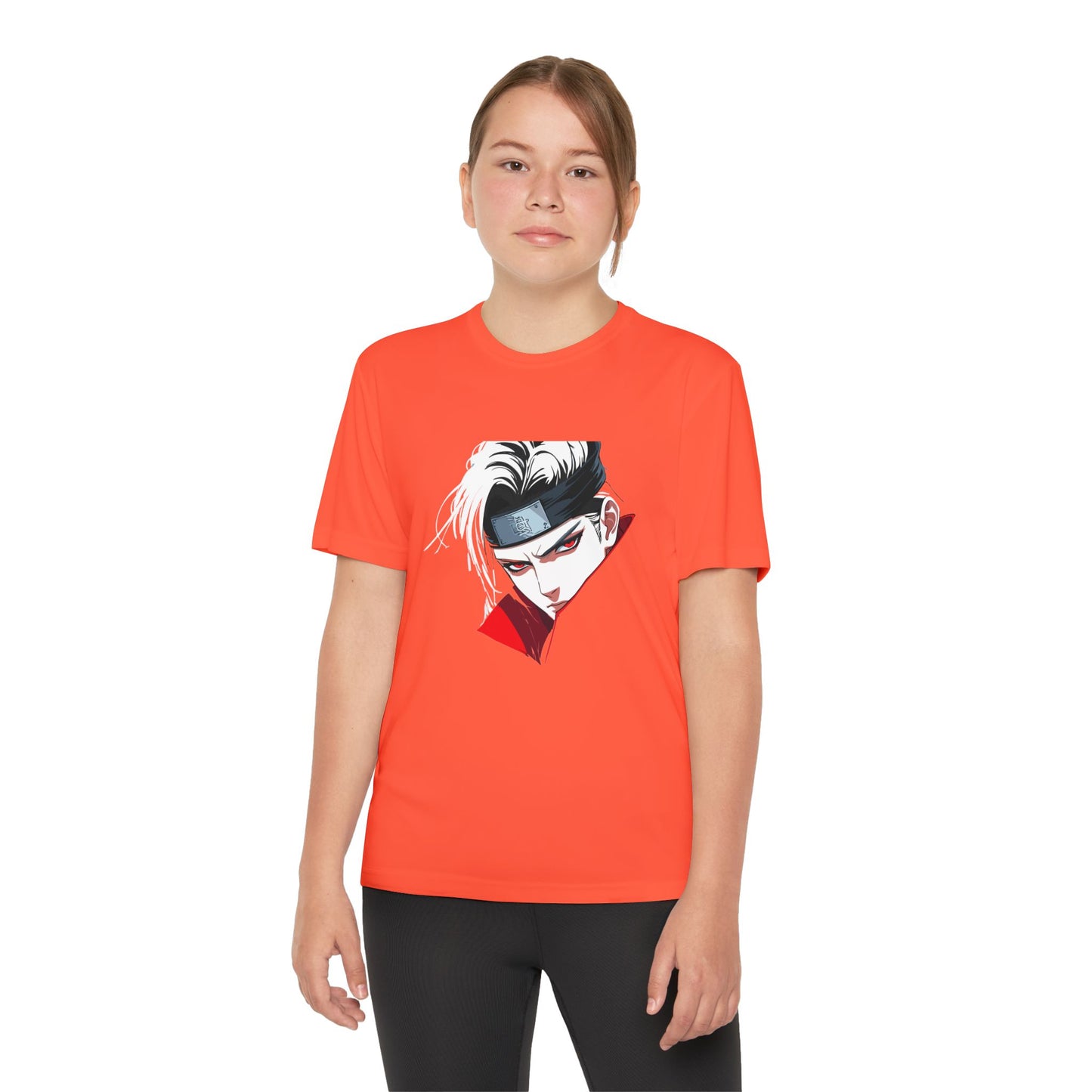Youth Anime Fighter Tee, Cool Youth T-Shirt, Graphic Tee for Kids, Competition Shirt, Gift for Young Athletes
